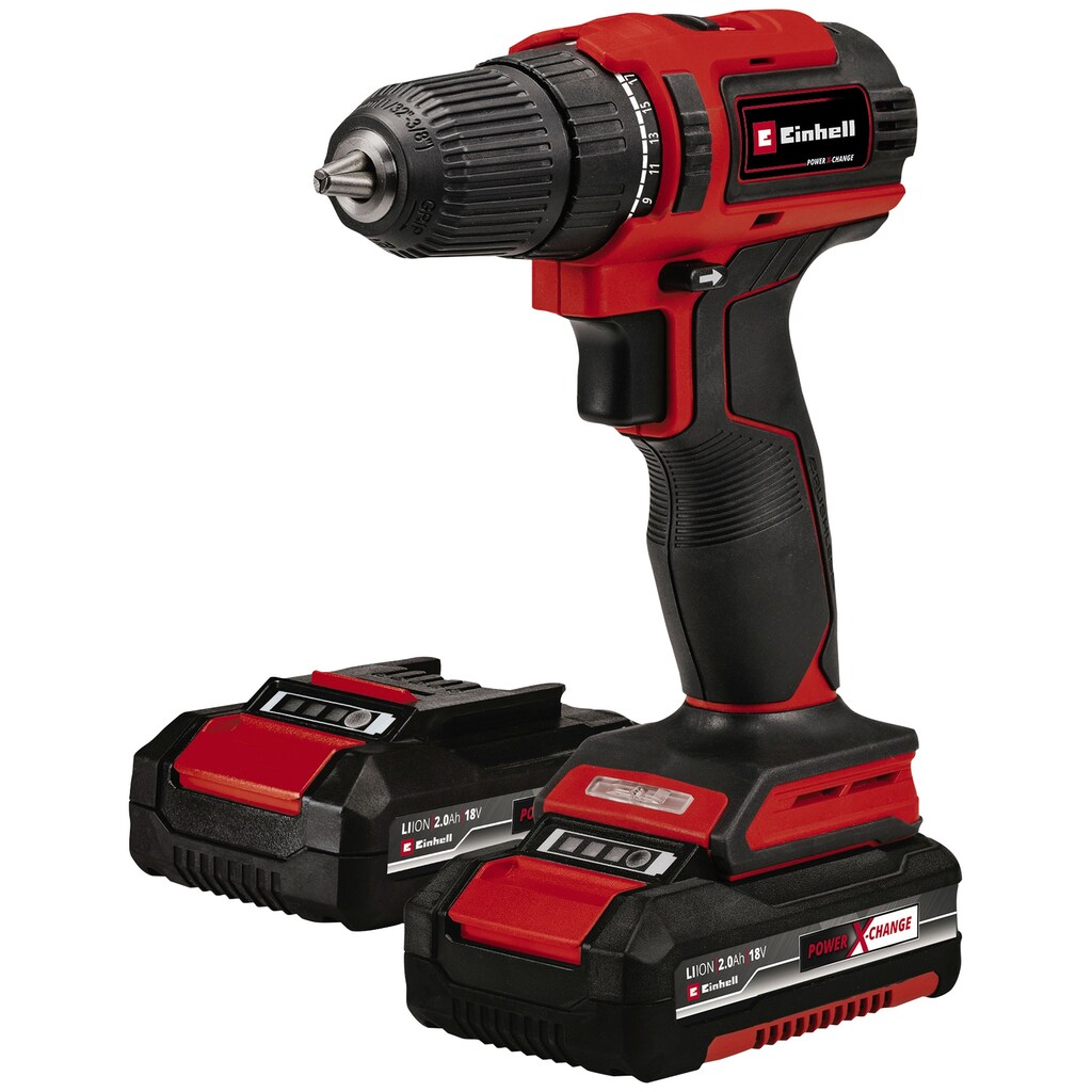 Einhell Akku-Bohrschrauber »TE-CD 18/40 Li BL (2x2,0Ah)«