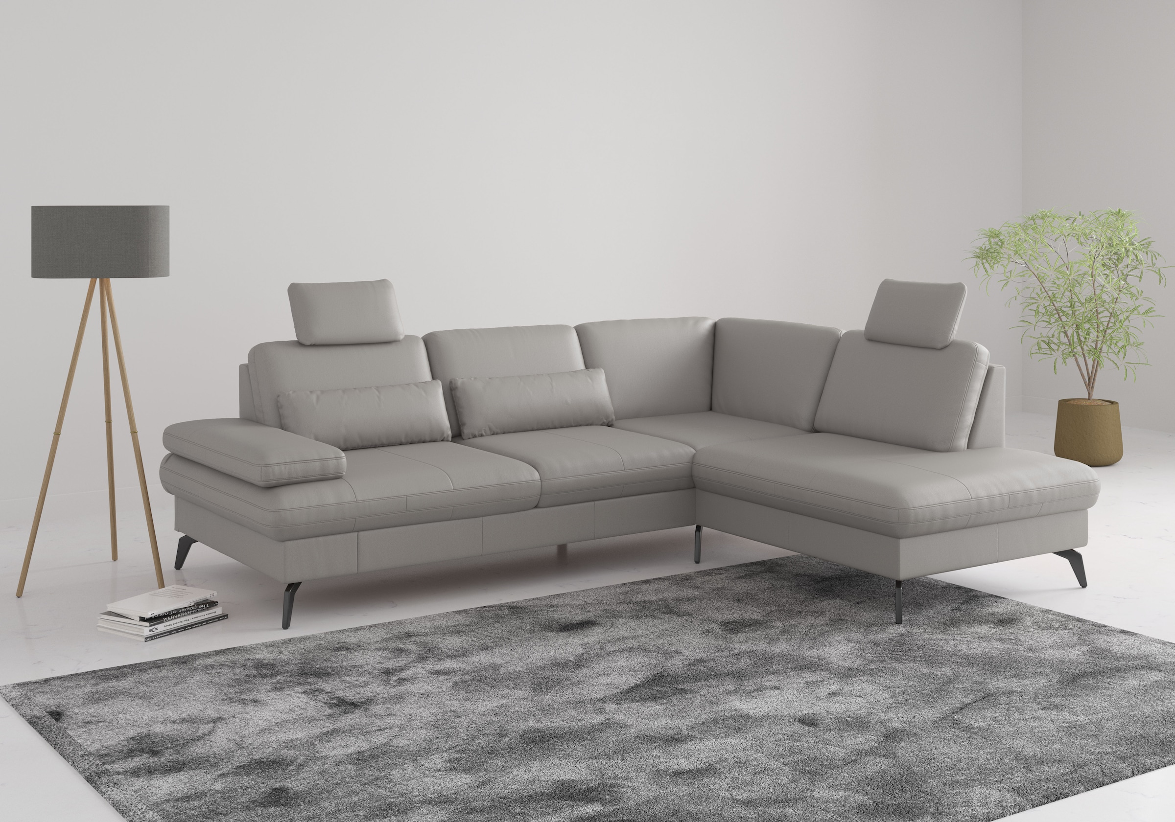sit&more Ecksofa "Morris L-Form, inkl. Sitztiefenverstellung", wahlweise mi günstig online kaufen