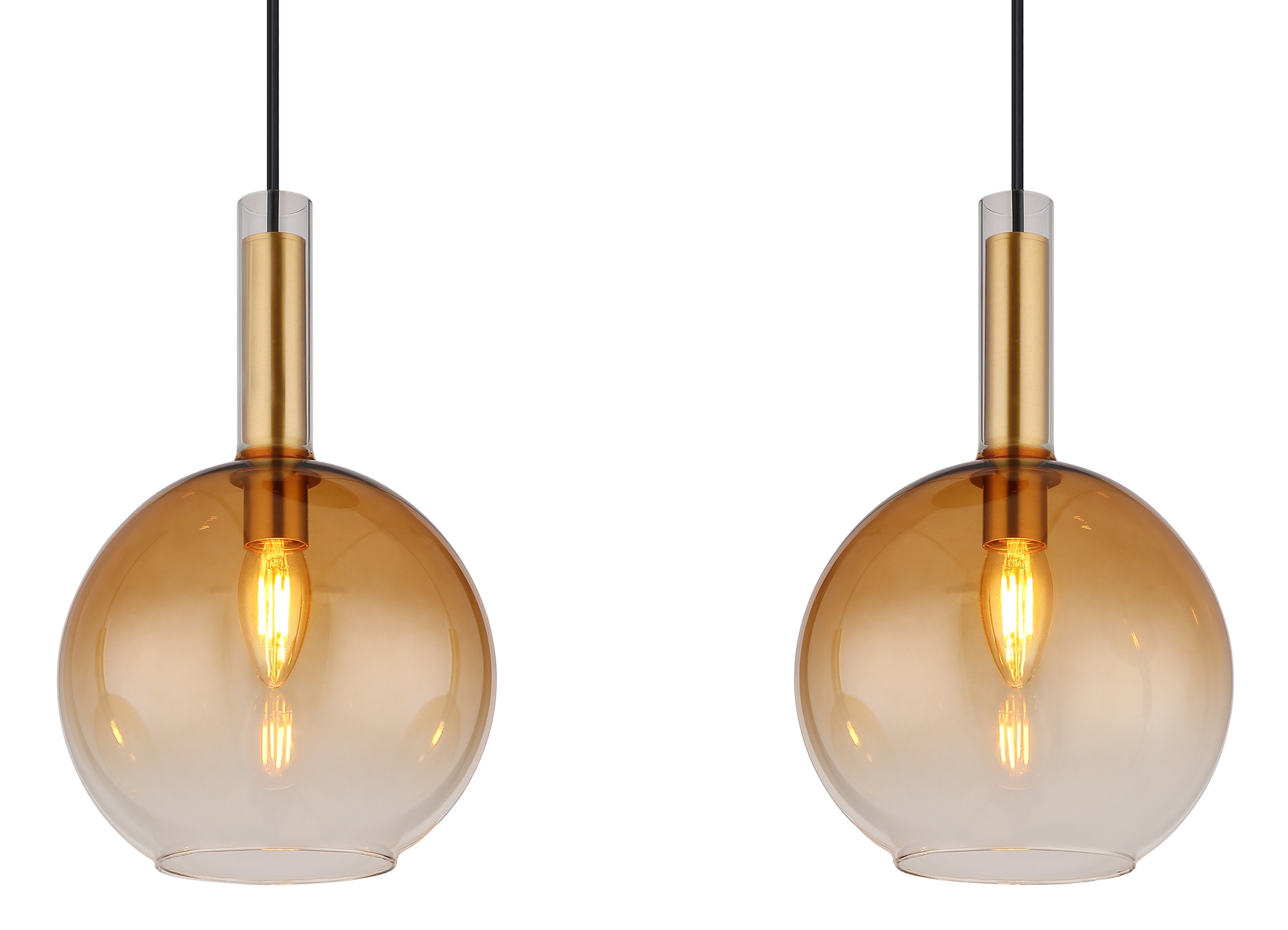 GLOBO LIGHTING Hängeleuchte »MARINELLA«, Leuchtmittel E14 | ohne Leuchtmittel, Hängelampe/Pendelleuchte/Esszimmer/Wohnzimmer/Esstisch