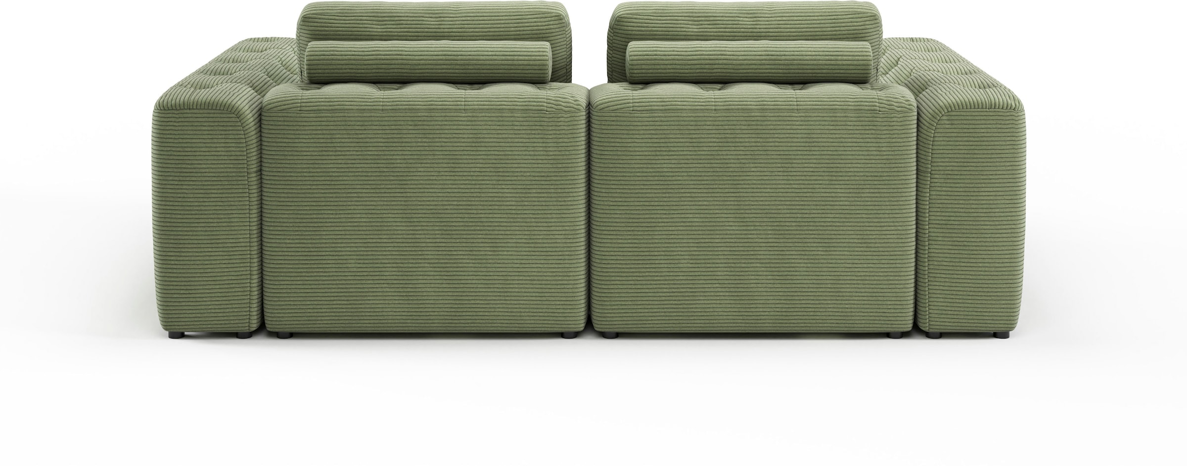 RAUM.ID 2-Sitzer »Cushid«, Modulsofa, bestehend aus 2 Teilen, Breite 218 cm