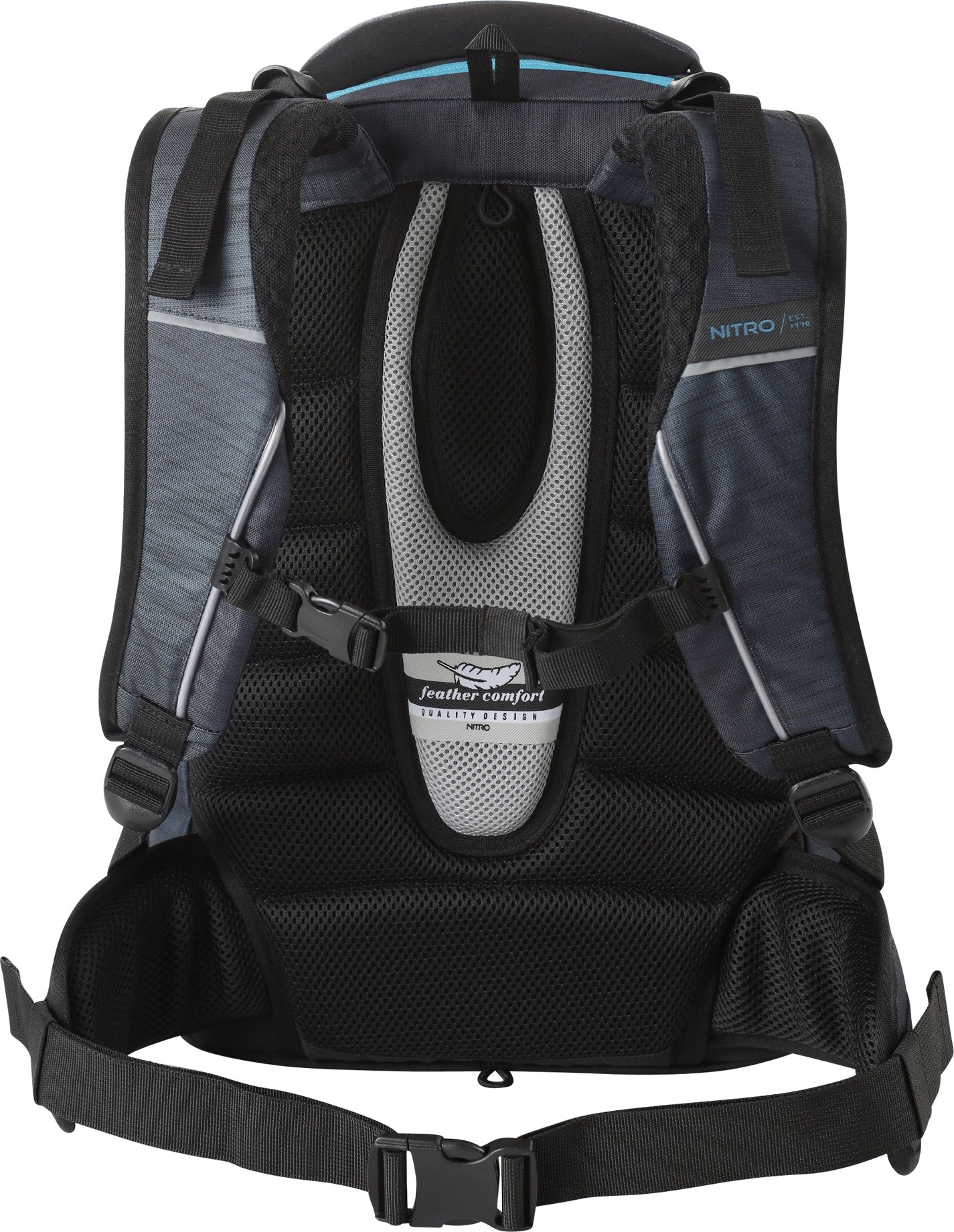 NITRO Schulrucksack »SUPERHERO, haze«, Reisetasche, Travel Bag, Alltagsrucksack, Daypack, Schoolbag