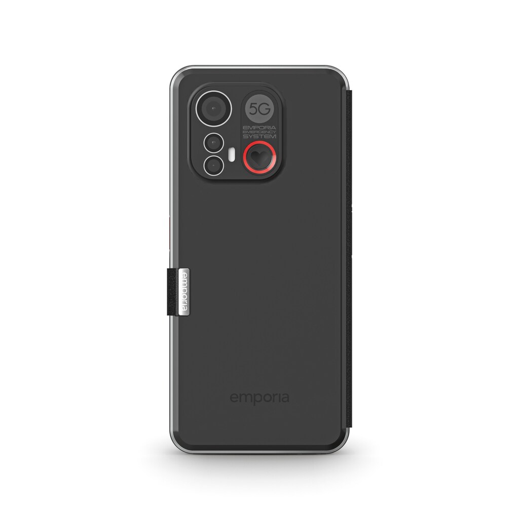 Emporia Smartphone »SMART.6«, Schwarz, 16,7 cm/6,58 Zoll, 128 GB Speicherplatz, 50 MP Kamera