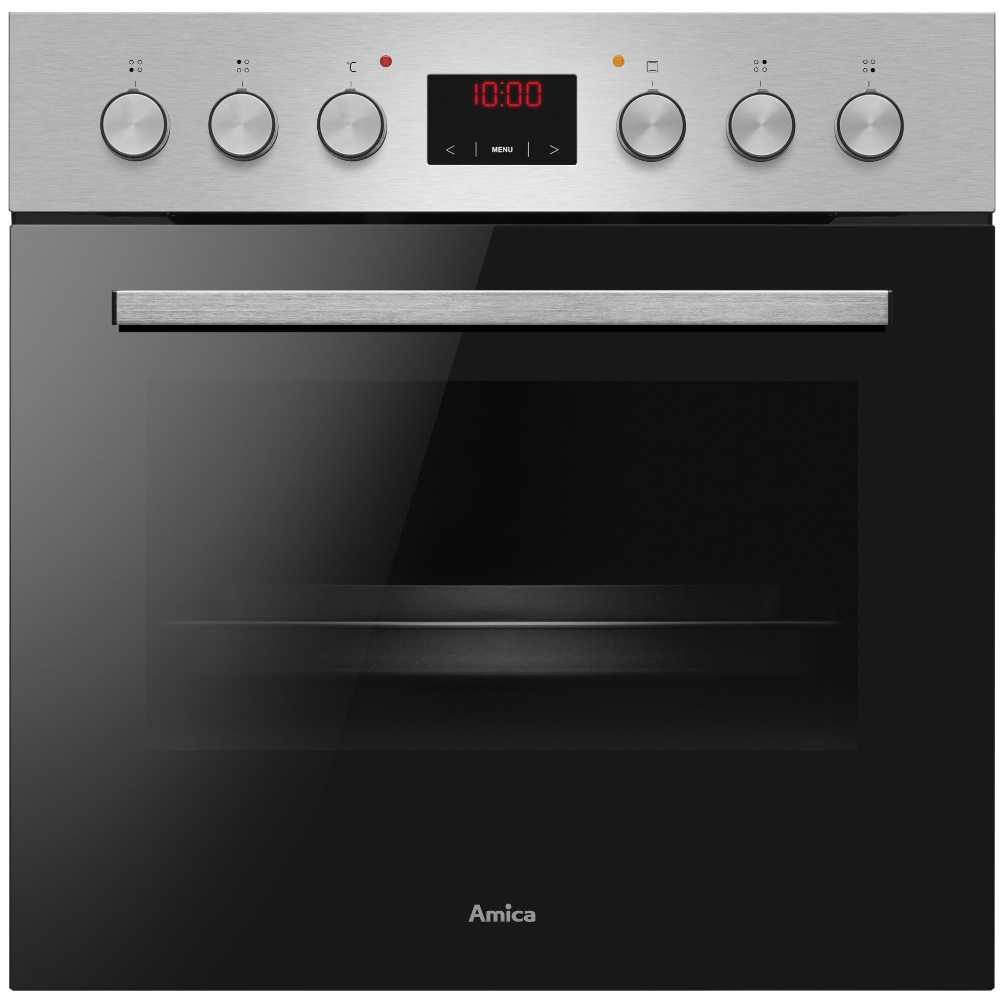 Amica Elektro-Herd-Set ACHE 9335 E »ACHE 9335 E« mit Teleskopauszug nachrüstbar Steam Clean Set, Multifunktionsbackofen;Glaskeramik-Kochfeld, 1 Stk. tlg.