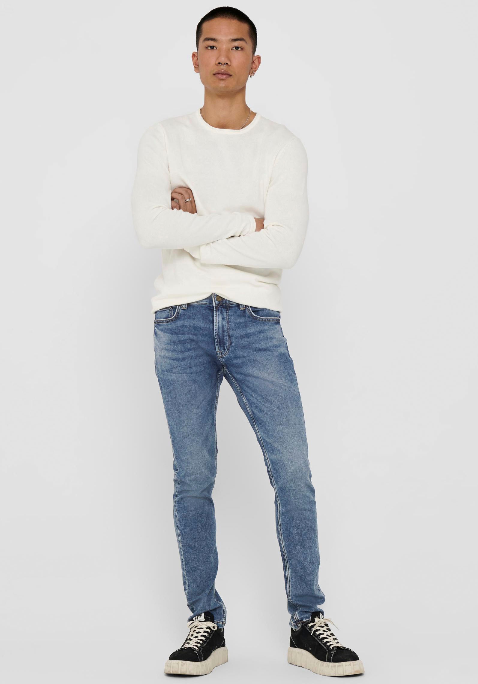 ONLY & SONS Slim-fit-Jeans »LOOM SLIM«