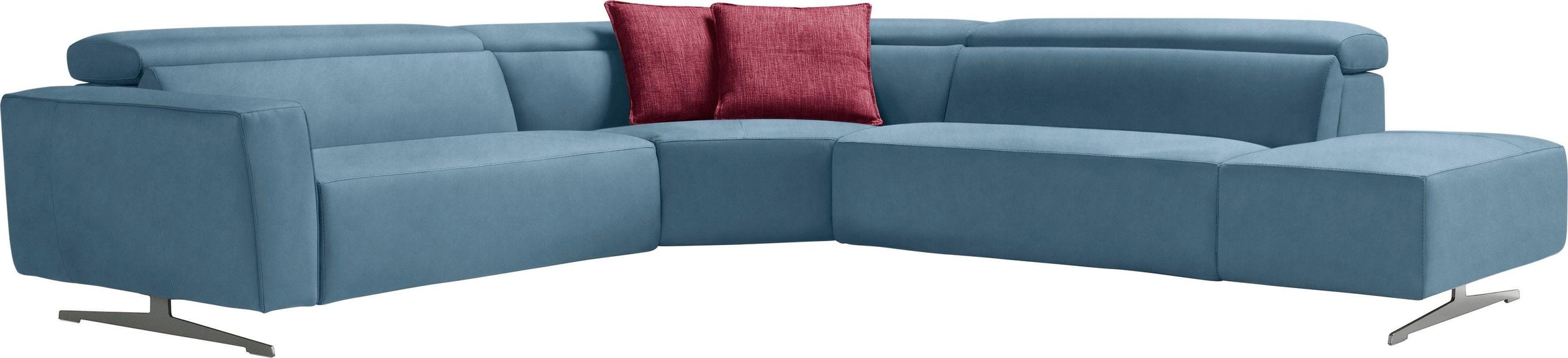 Egoitaliano Ecksofa »Stefanie-e, Designsofa der Extraklasse, bequem mit hoh günstig online kaufen