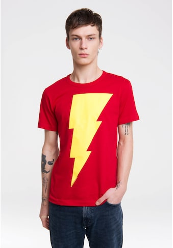 LOGOSHIRT T-Shirt »Shazam Logo«, mit hochwertigem Print kaufen