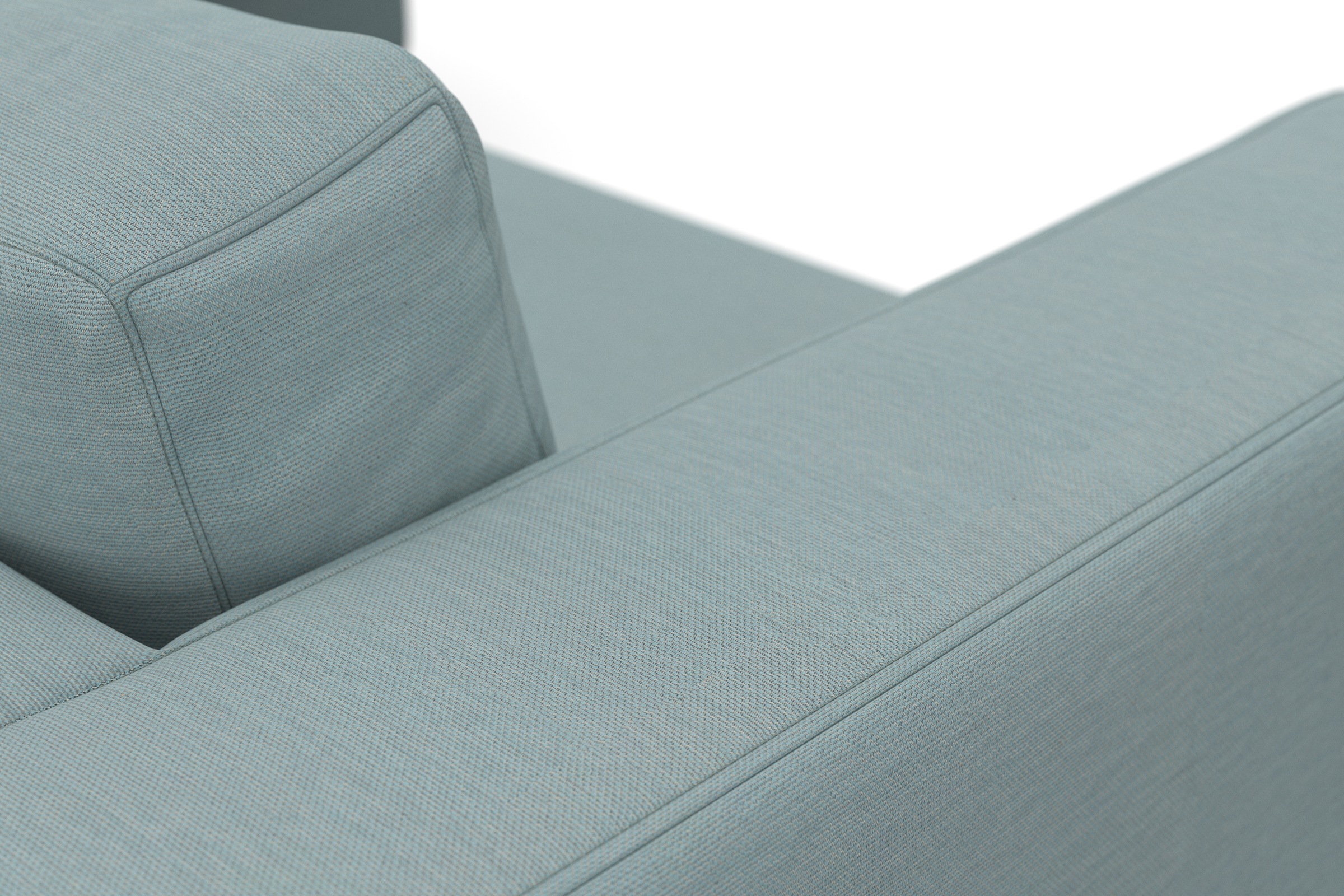 DOMO collection Ecksofa »Modica, zeitlos und elegant, L-Form«, moderne Optik mit extrabreiter Recamiere, auch in Cord