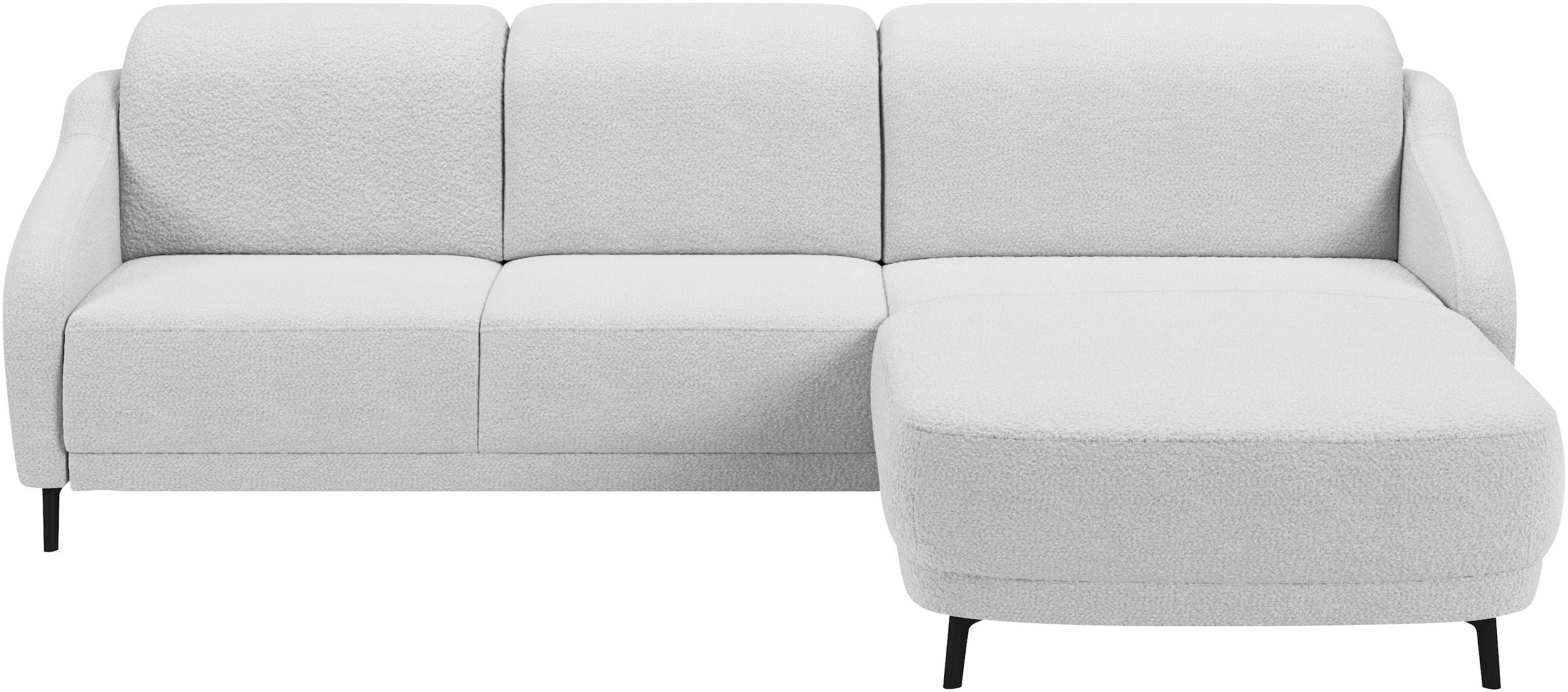 sit&more Ecksofa »Blues L-Form«, wahlweise mit Klapptisch und USB günstig online kaufen