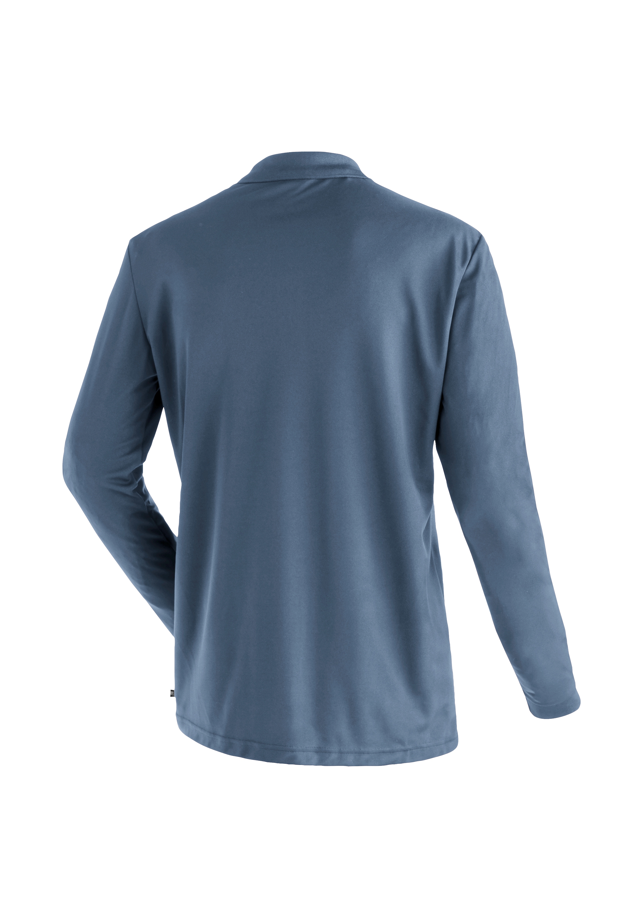 Maier Sports Poloshirt »Ulrich L/S«, Herren Funktionsshirt, langarm Freizeitshirt mit Hemdkragen, Reg. Fit