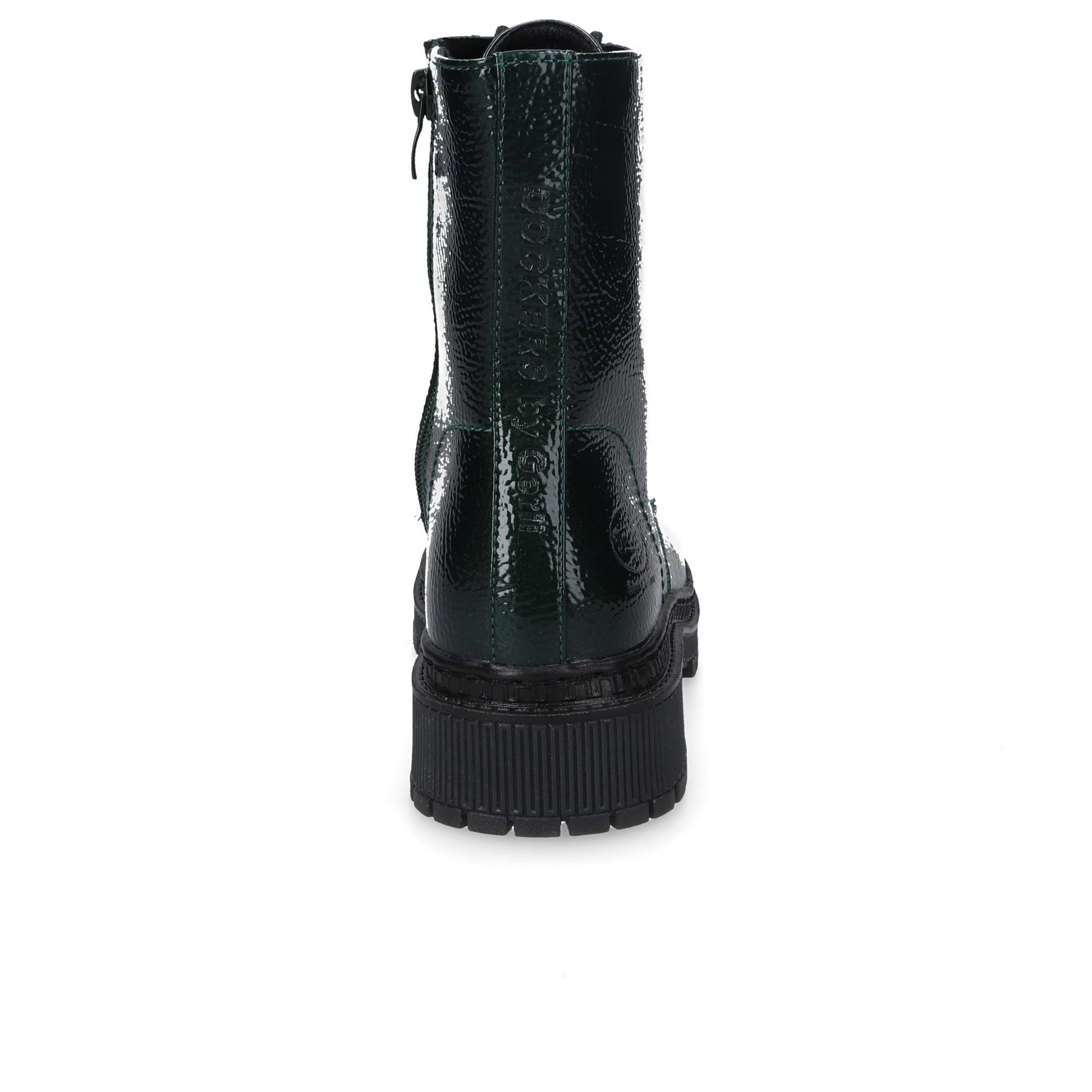 Dockers by Gerli Schnürboots  Biker Boots mit Reißverschluss