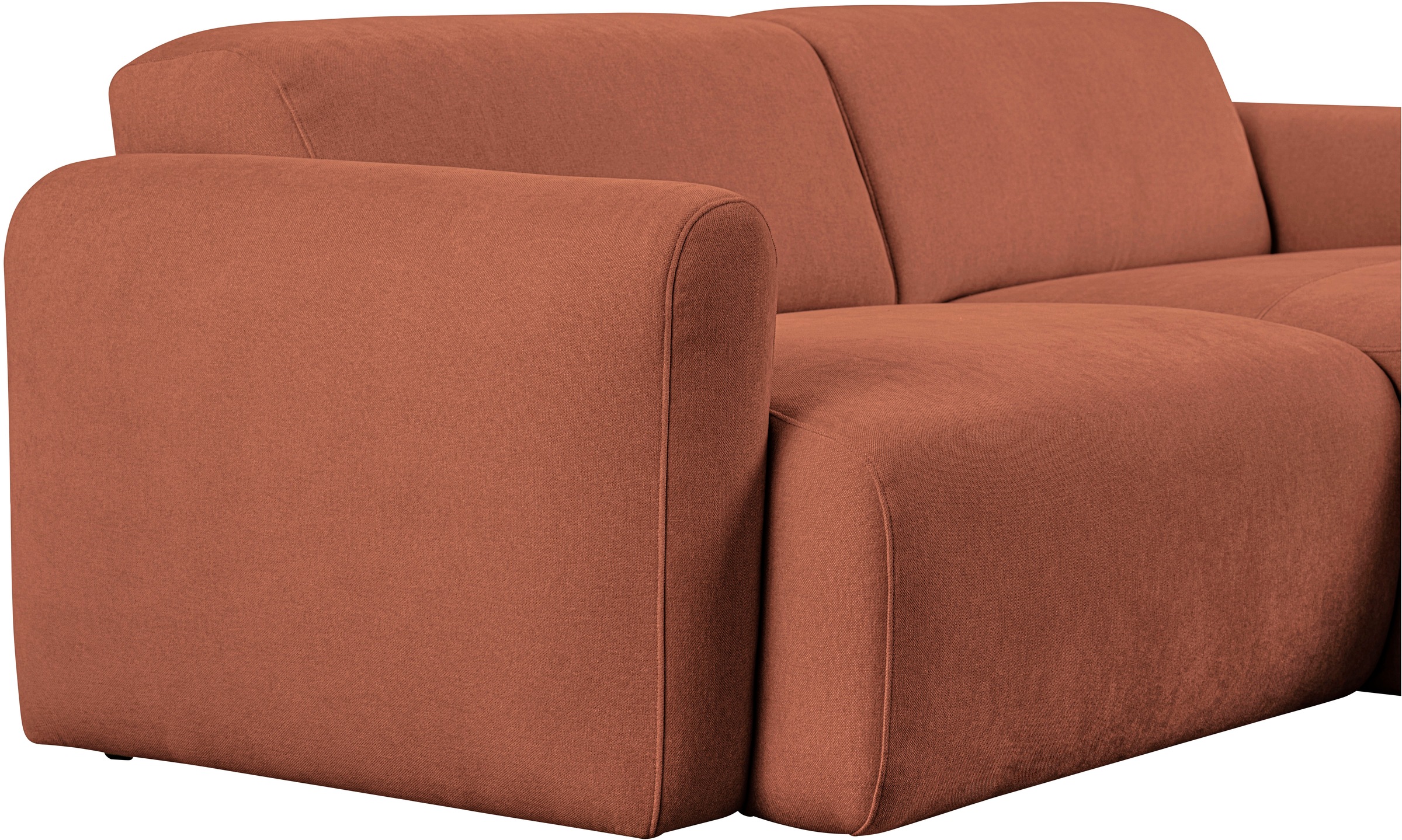 andas Ecksofa »Myrland«, Breite 232 cm, Chenille, Easy Clean Stoff, mit Kaltschaum