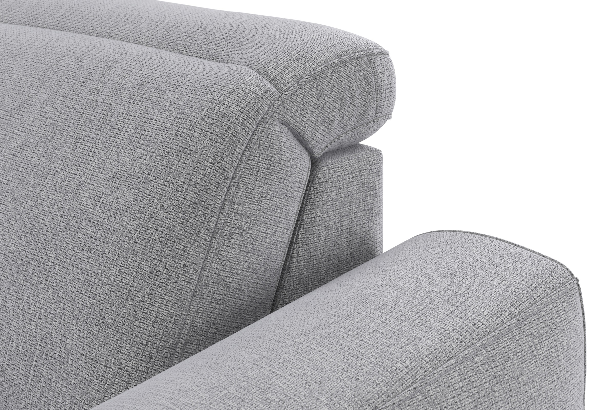 Home affaire Ecksofa »Dundee L-Form«, wahlweise mit Kopfteilverstellung und zusätzlich mit Bettfunktion