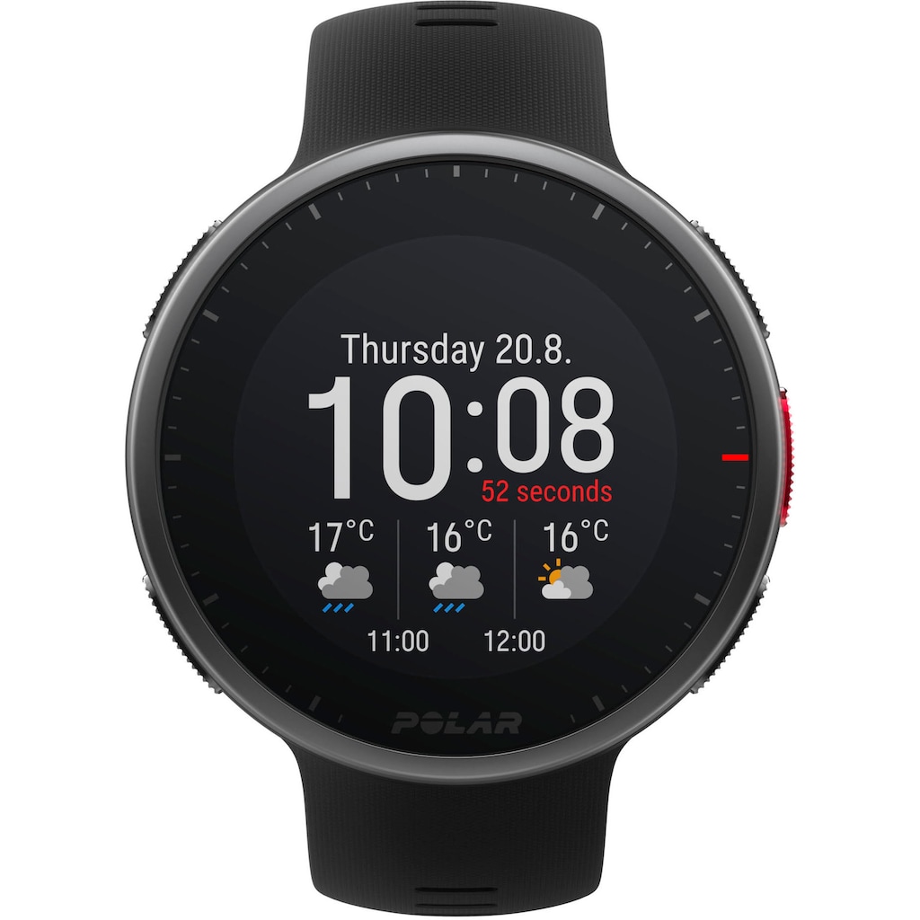 Polar Smartwatch »Vantage V2 GPS-Multisportuhr mit H10 Herzfrequenz-Sensor«