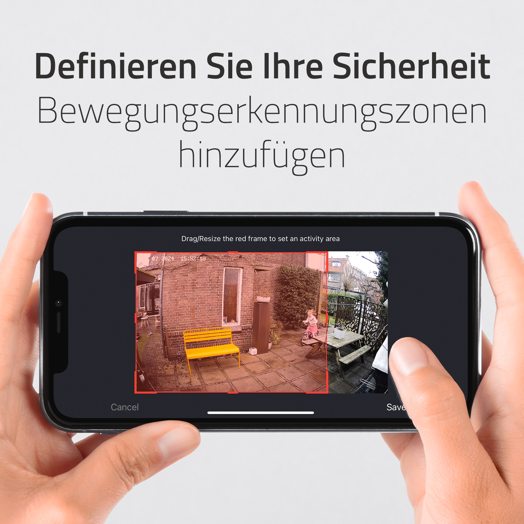 Hombli Überwachungskamera »Battery Cam 2K« Außenbereich