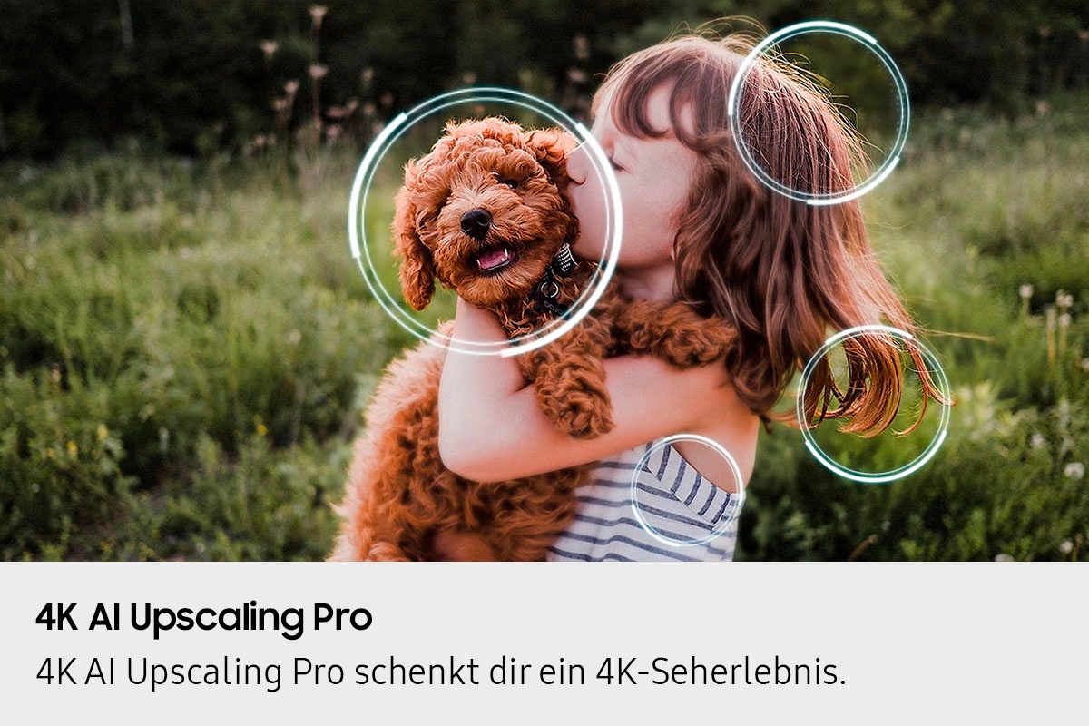 Samsung QLED-Fernseher »GQ43QN90FAT«, 4K Ultra HD, Smart-TV, NQ HDR, Glare Free, Upscaling Pro, Dolby Atmos & AI Sound, bis 165Hz