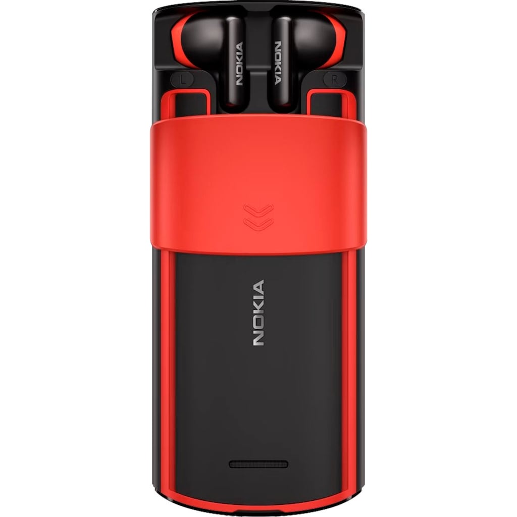 Nokia Handy »5710 XA«, Schwarz, 6,09 cm/2,4 Zoll, 0,12 GB Speicherplatz, 0,3 MP Kamera