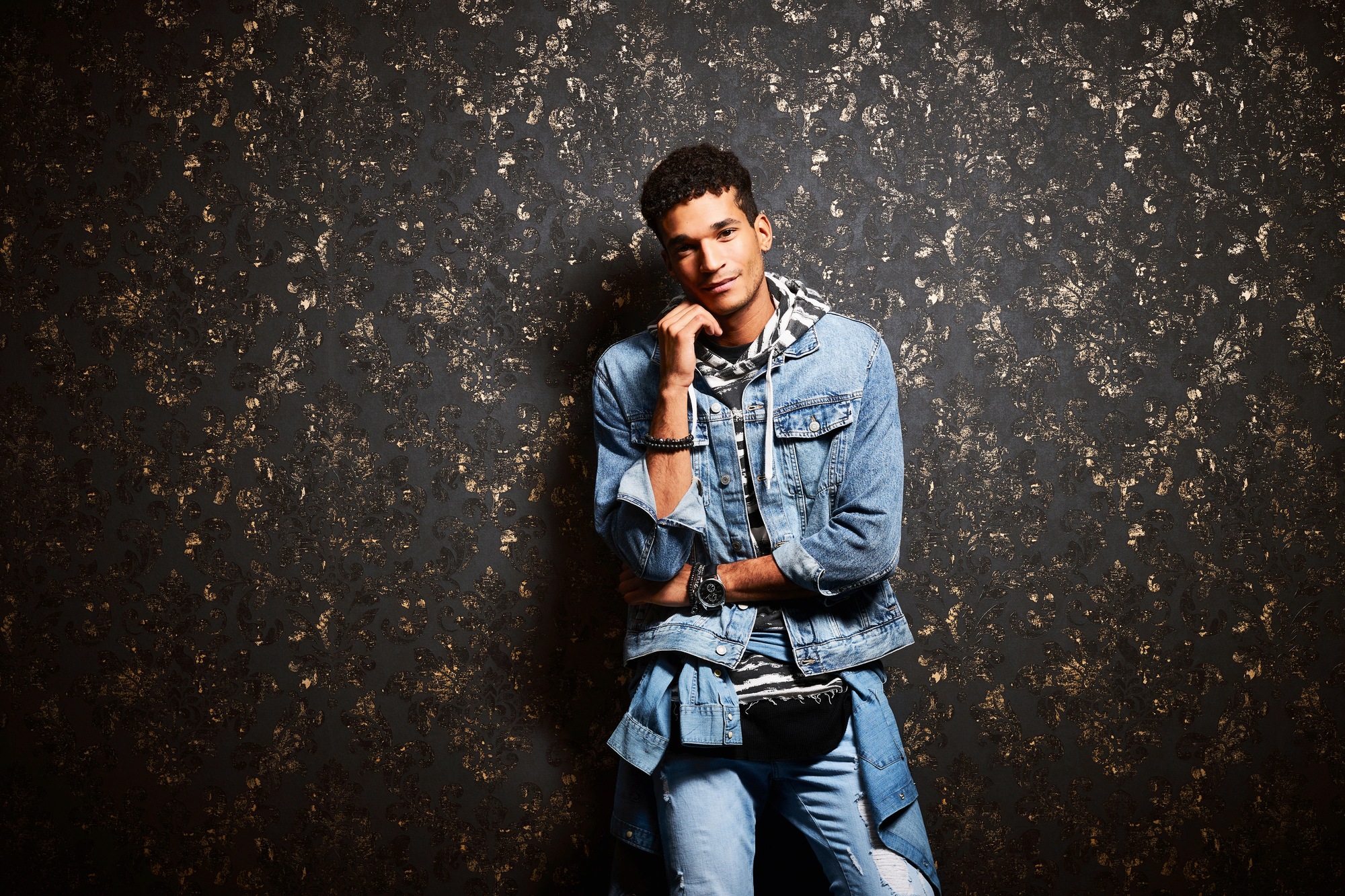 A.S. Création Vliestapete »Neue Bude 2.0 Used Glam mit Ornamenten barock«, Barock-ornamental-gemustert, Orientalischetapete Tapete Barock Tapeten Wohnzimmer Schlafzimmer Flur