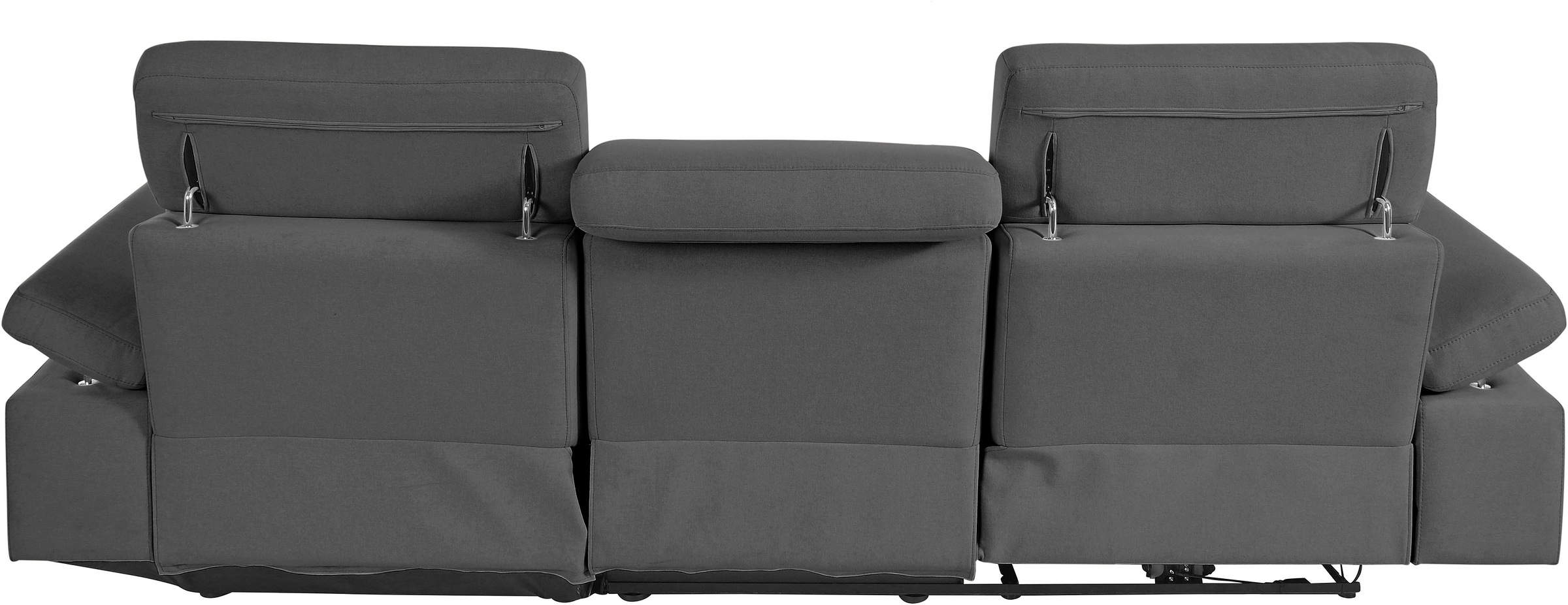 Places of Style Ecksofa »Kilado, L-Form,«, mit Relaxfunktion, verstellbarer Armlehne, Kopfteilverstellung