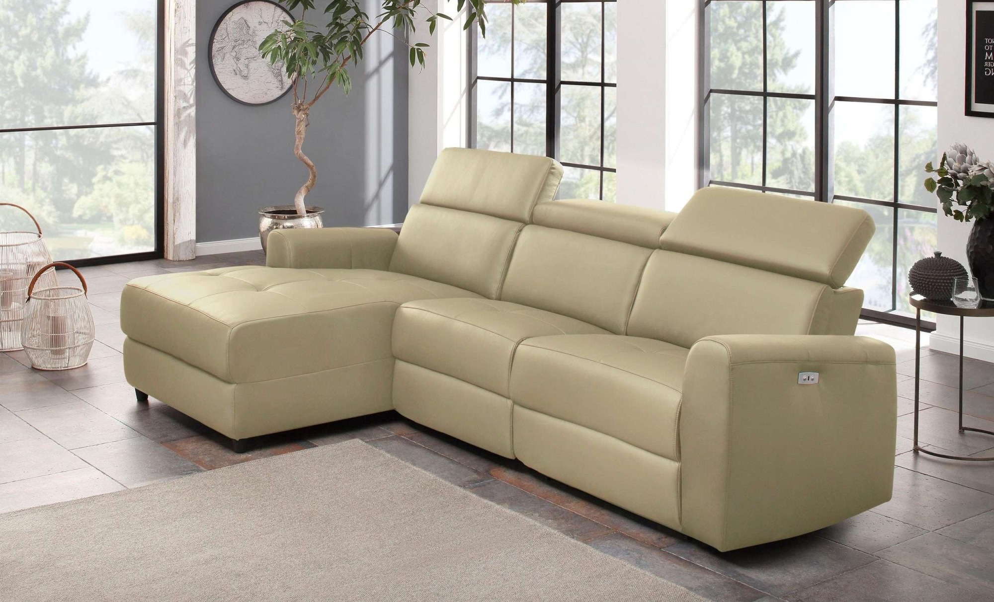 Home affaire Ecksofa »Sentrano, L-Form,«, 275 cm, man. o. elektr. Relaxfunk günstig online kaufen