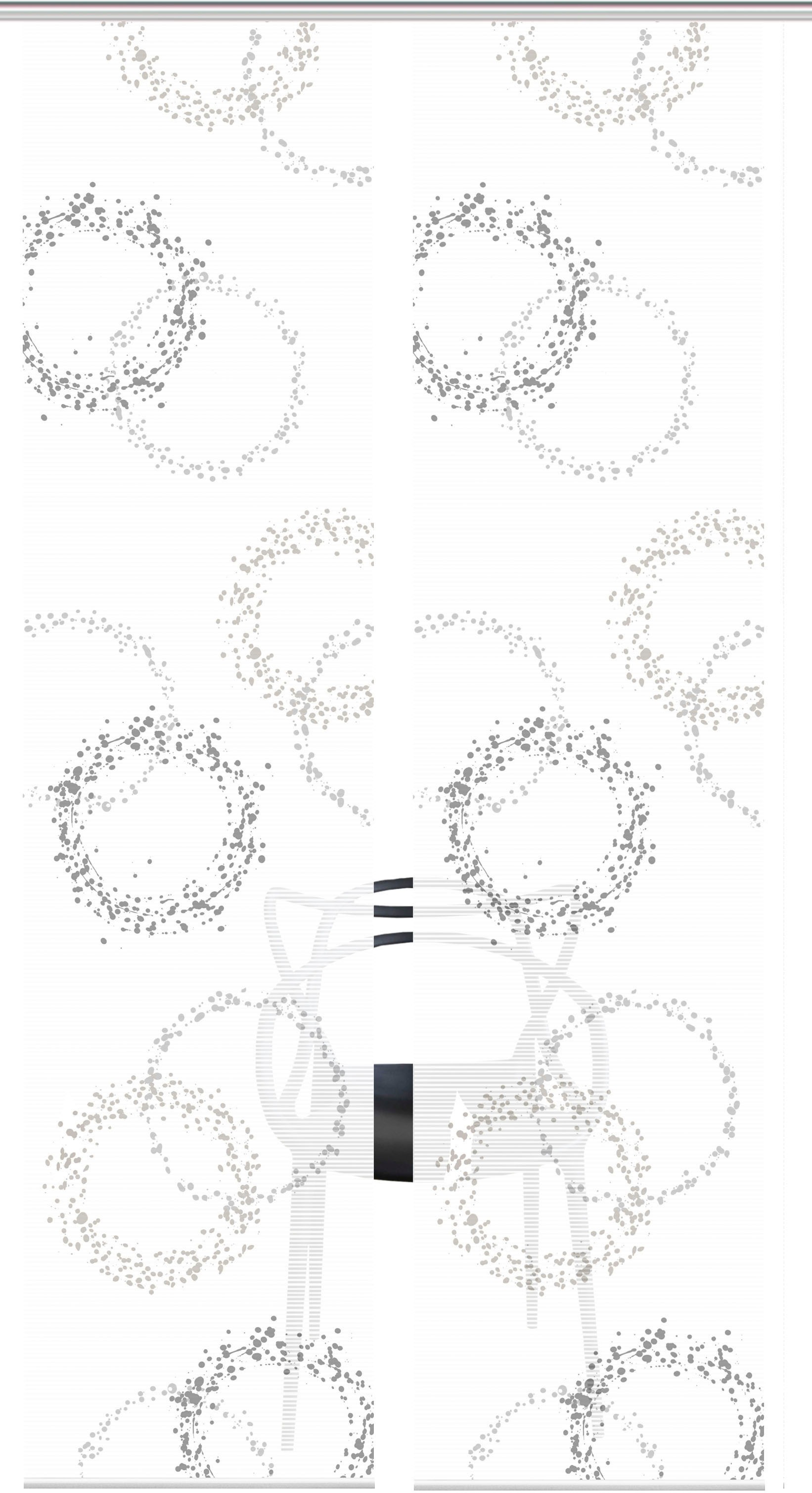 Vision S Schiebegardine »AINUR 2er SET« Paneelwagen 2 Stk. tlg. Schiebevorhang Digidruck 2er Set AINUR