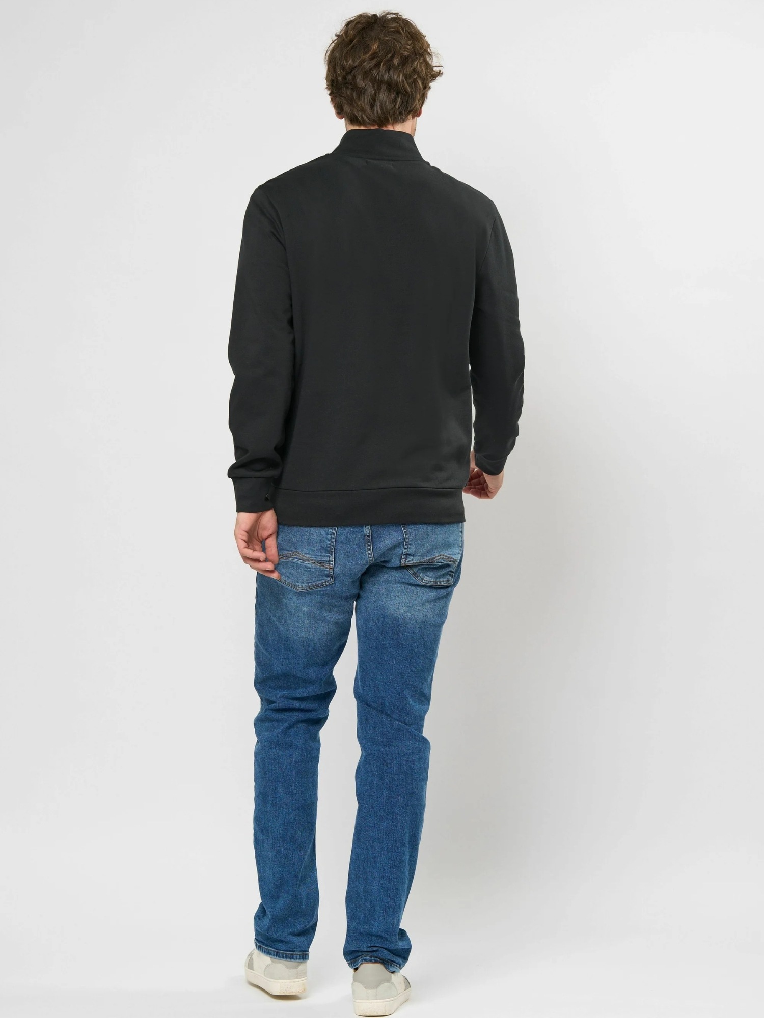 MCS Rundhalspullover »MCS sweatshirt with half-zip MCClement«