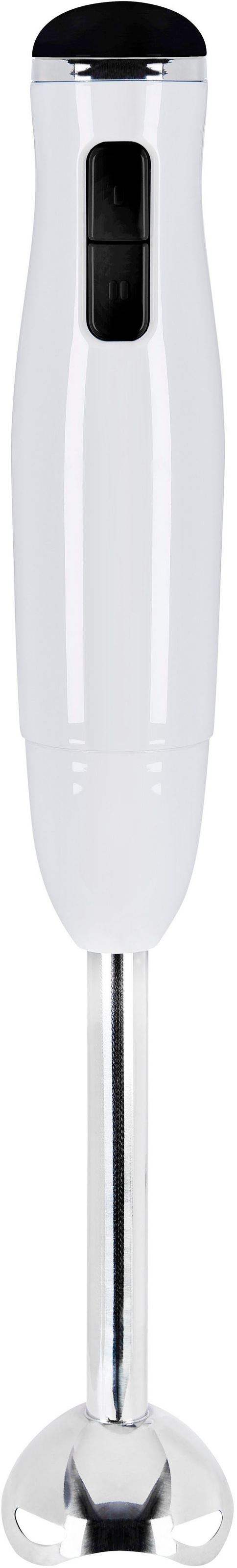 EXQUISIT Stabmixer »MS 3003 wei« 400 W weiß-inox