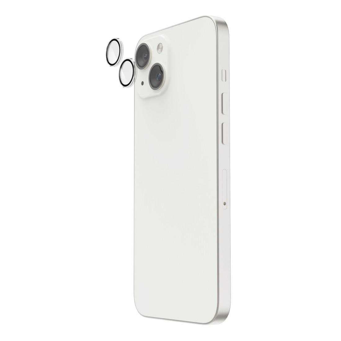 Hama Kameraschutzglas »Kameraschutz für iPhone 13 (Panzerglas 9H, 2 Einzellinsen)«, für Apple iPhone 13, stoßfest, kratzfest, robust