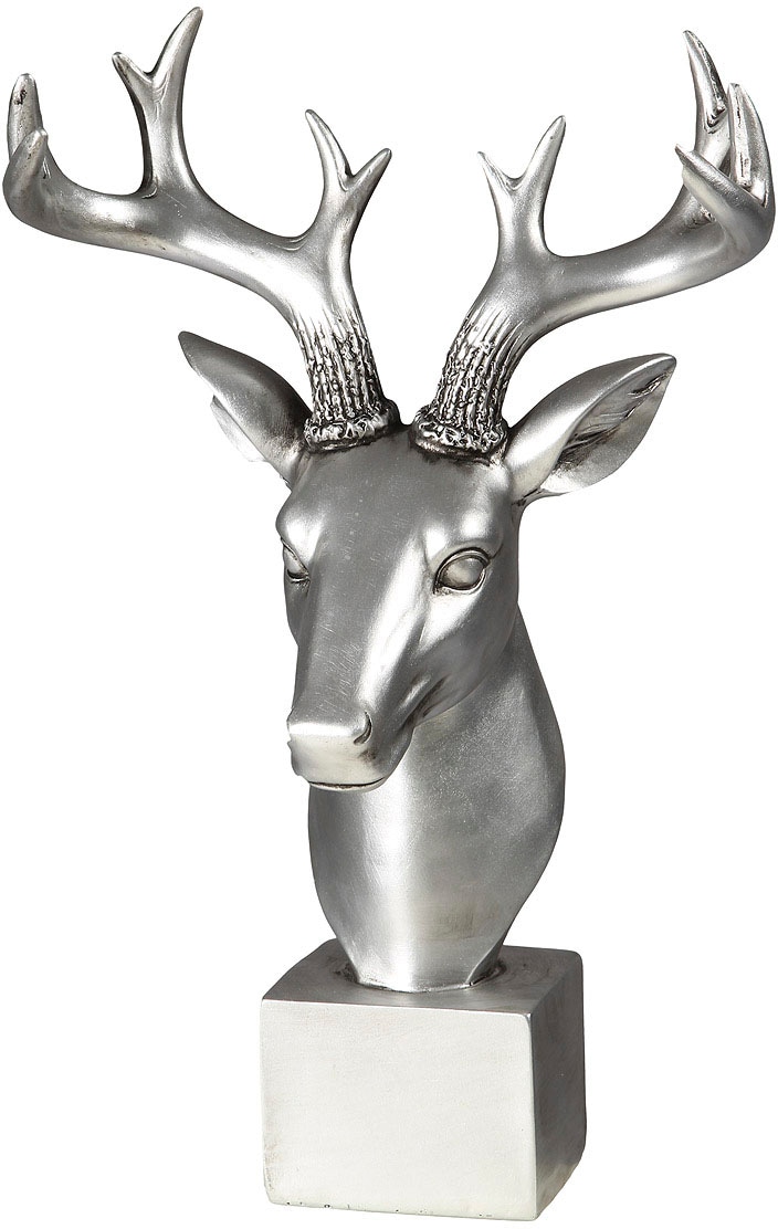 Ambiente Haus Tierfigur »Hirsch Figur - Kopf« günstig online kaufen