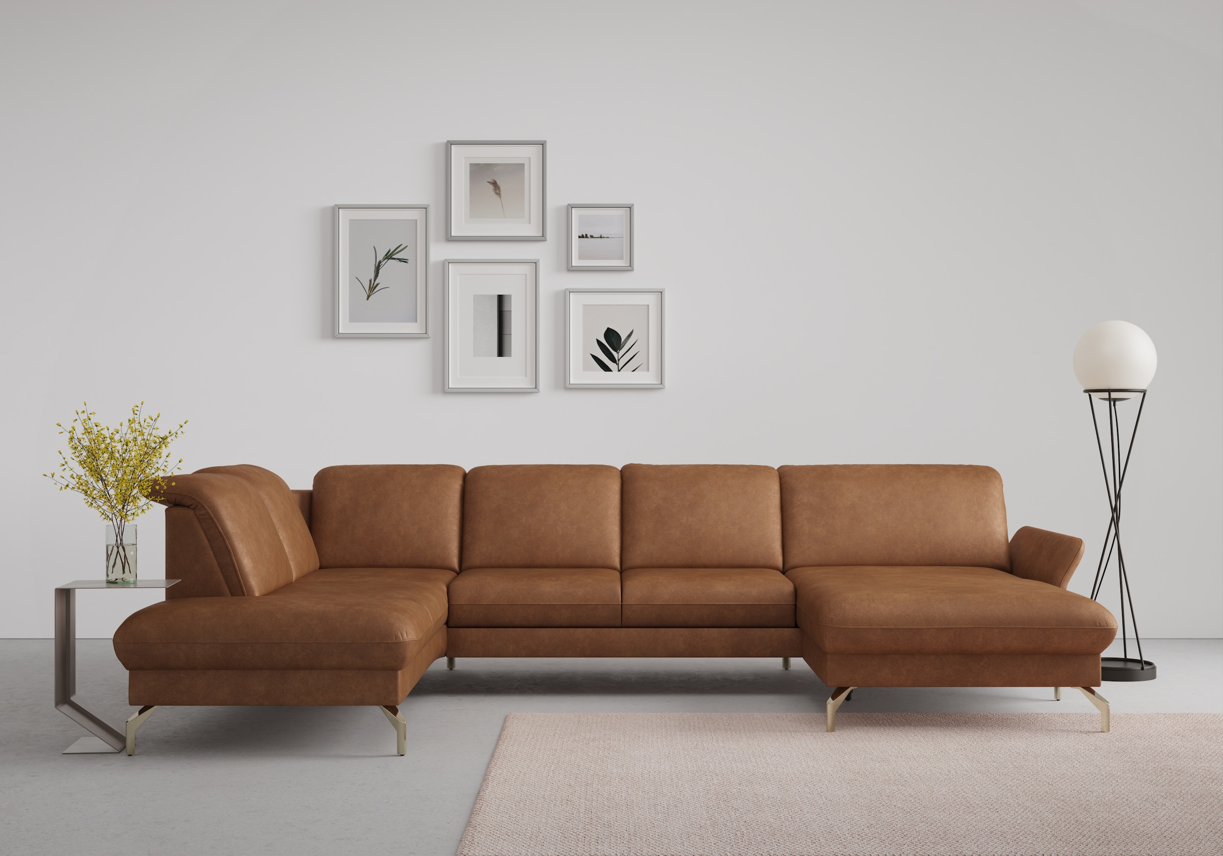 sit&more Wohnlandschaft "Fashion U-Form" wahlweise mit Kopfteilverstellung, günstig online kaufen