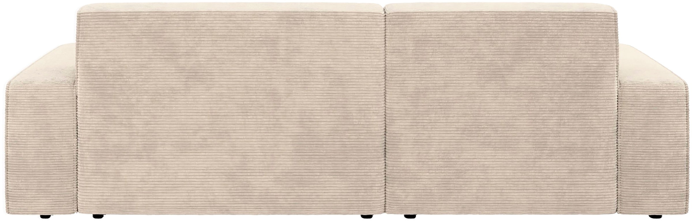 TRENDMANUFAKTUR Ecksofa »Graz, wahlweise mit Sitzvorschub und Bettkasten, L-Form, Breite 246 cm«, in Cord-, haustierfreundlichem LEO Struktur- oder LUMOS-3D-Bezug