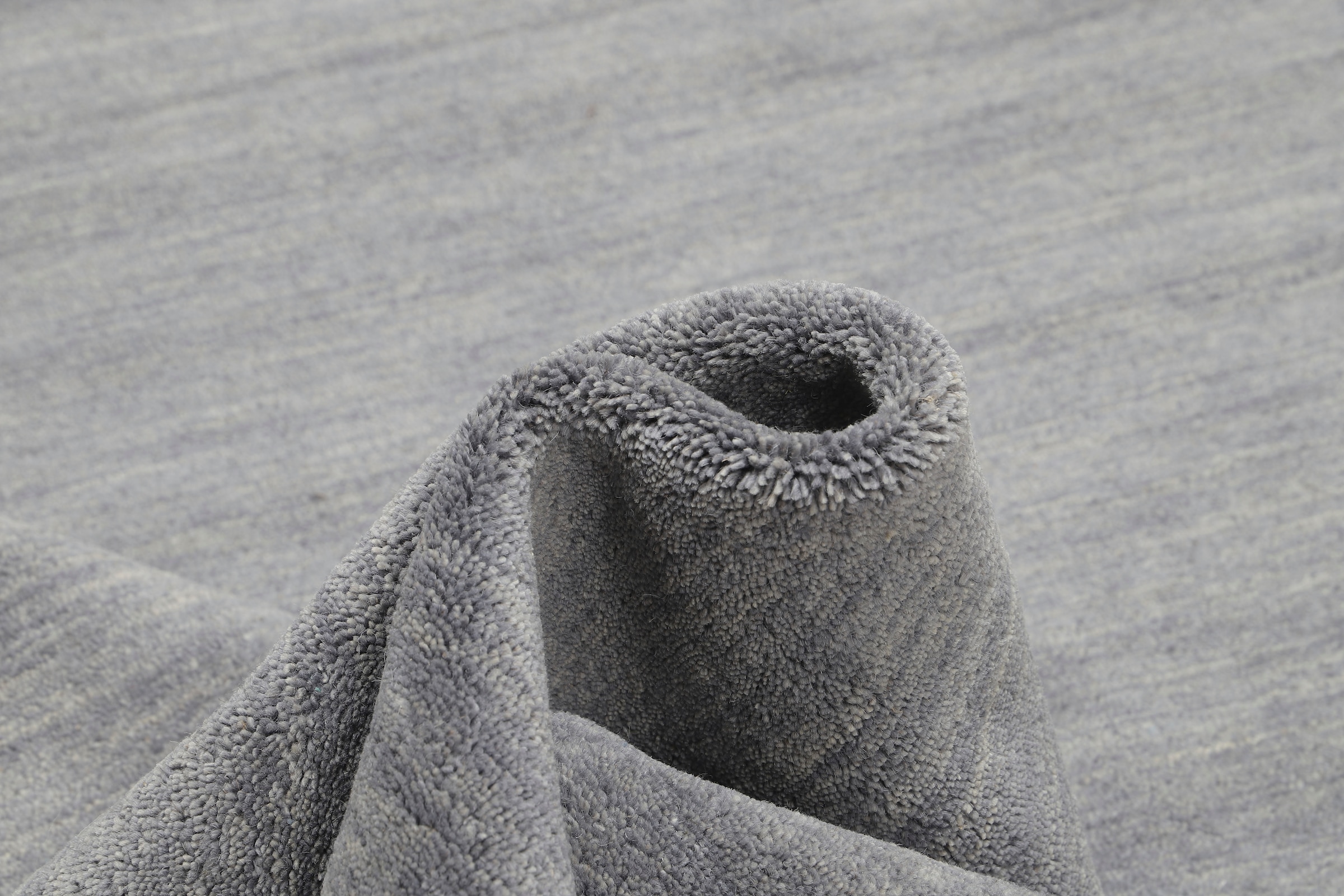 Myflair Möbel & Accessoires Wollteppich »Isra« rechteckig 1,5 mm Höhe Kurzflor, Handweb Teppich, meliert, reine Wolle, handgewebt