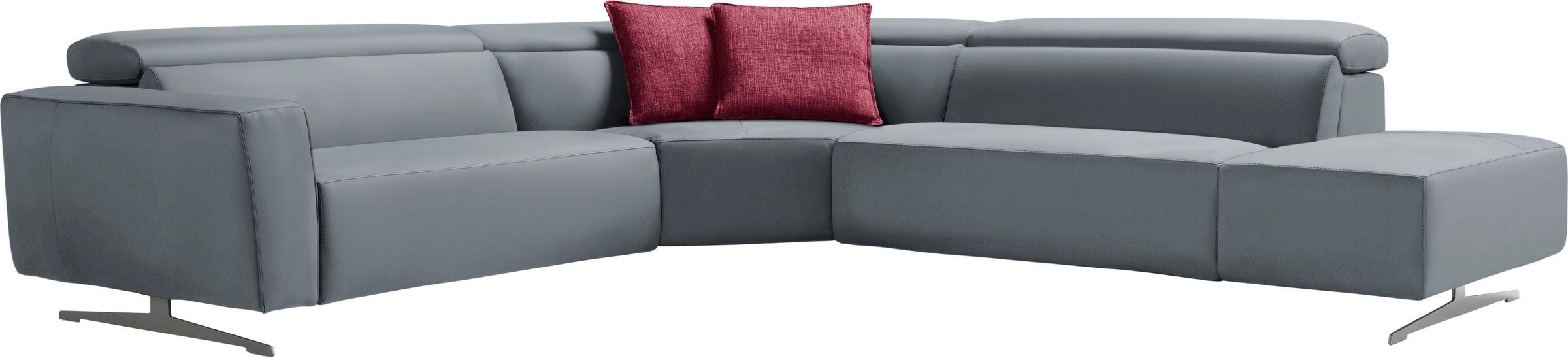 Egoitaliano Ecksofa »Stefanie-e, Designsofa der Extraklasse, bequem mit hoh günstig online kaufen