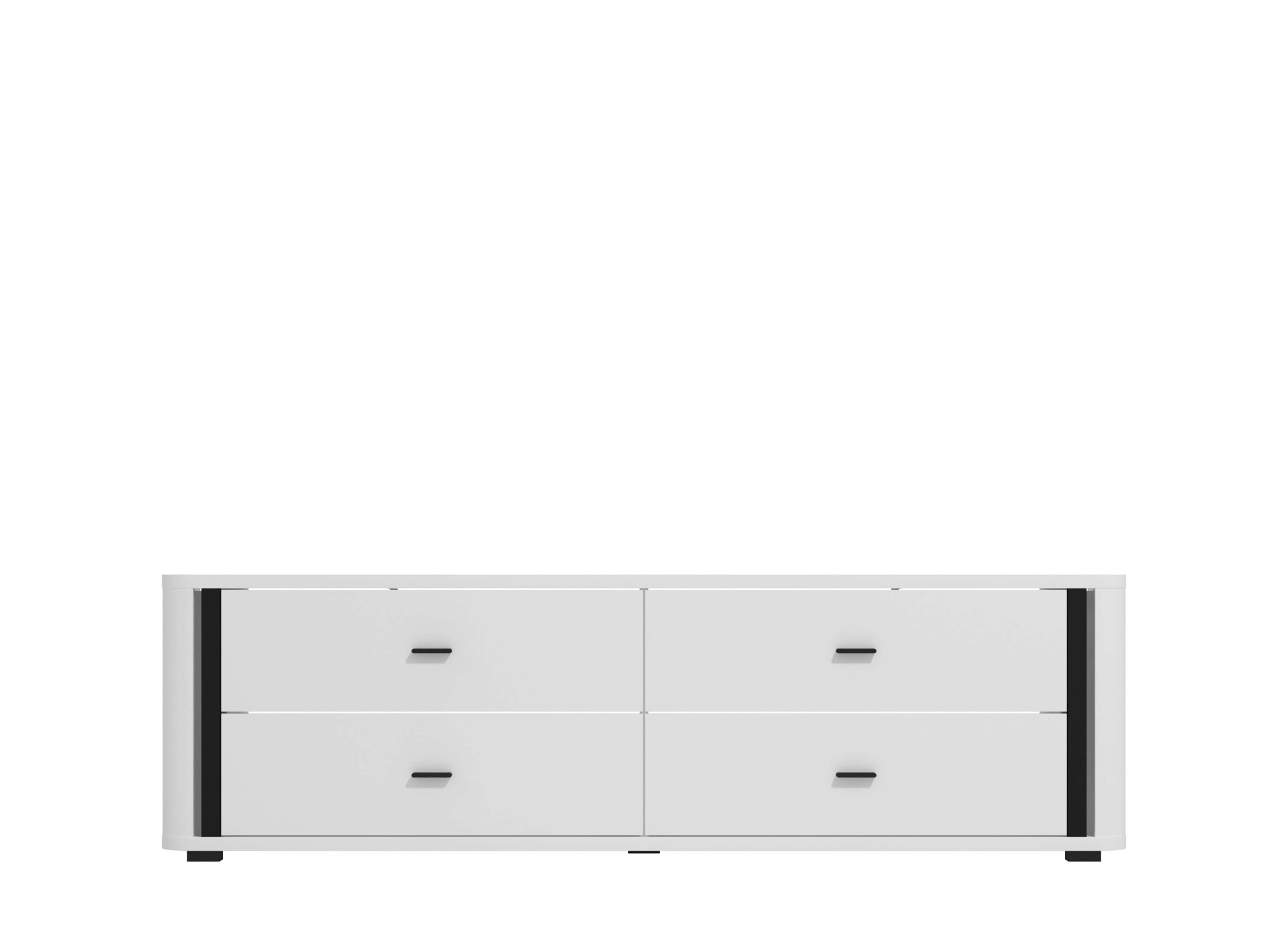 INOSIGN TV-Bank »York , TV-Kommode, TV-Schrank, TV-Bank« mit 4 geräumigen Schubladen, Breite 176,5 cm, wandmontage