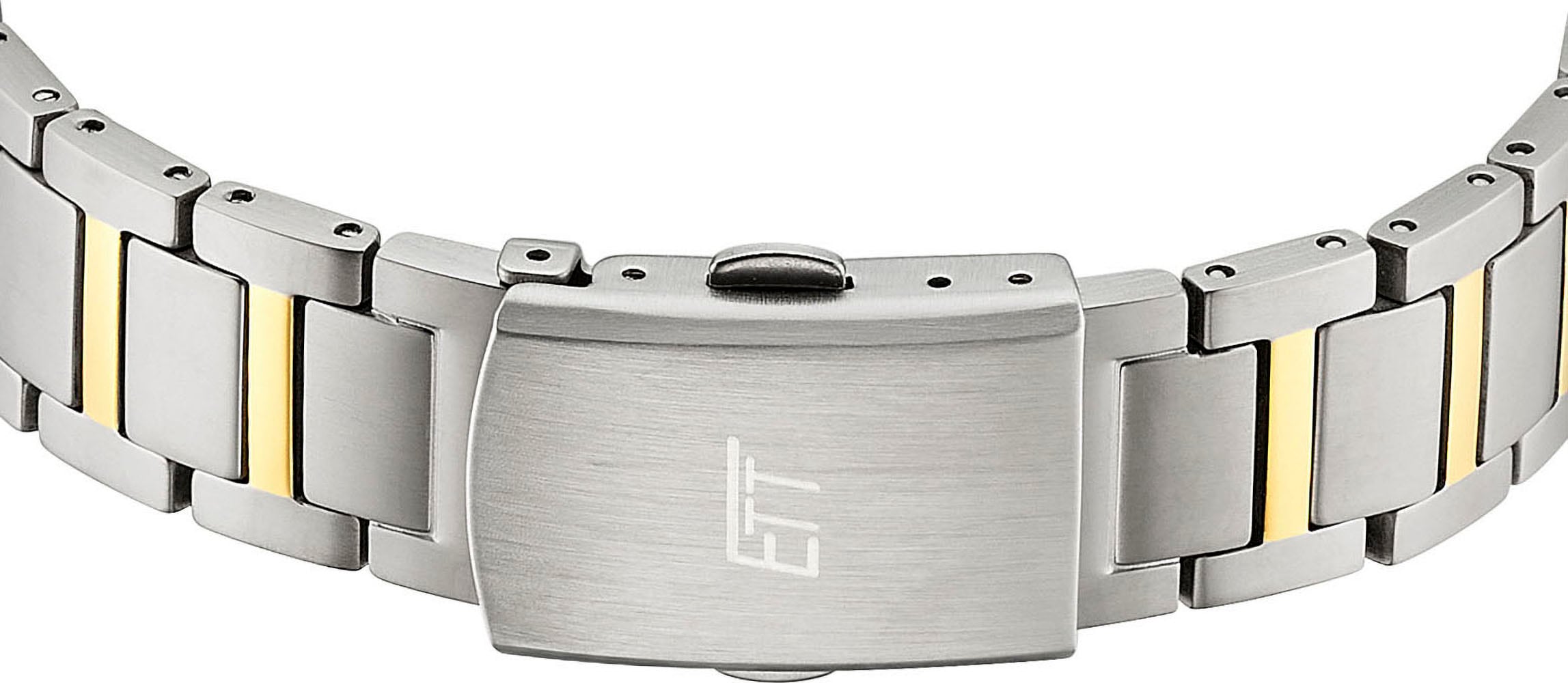 ETT Funkuhr »Everest Lady«, Armbanduhr, Solar, Damenuhr, analog, automatischer Kalender, Tag