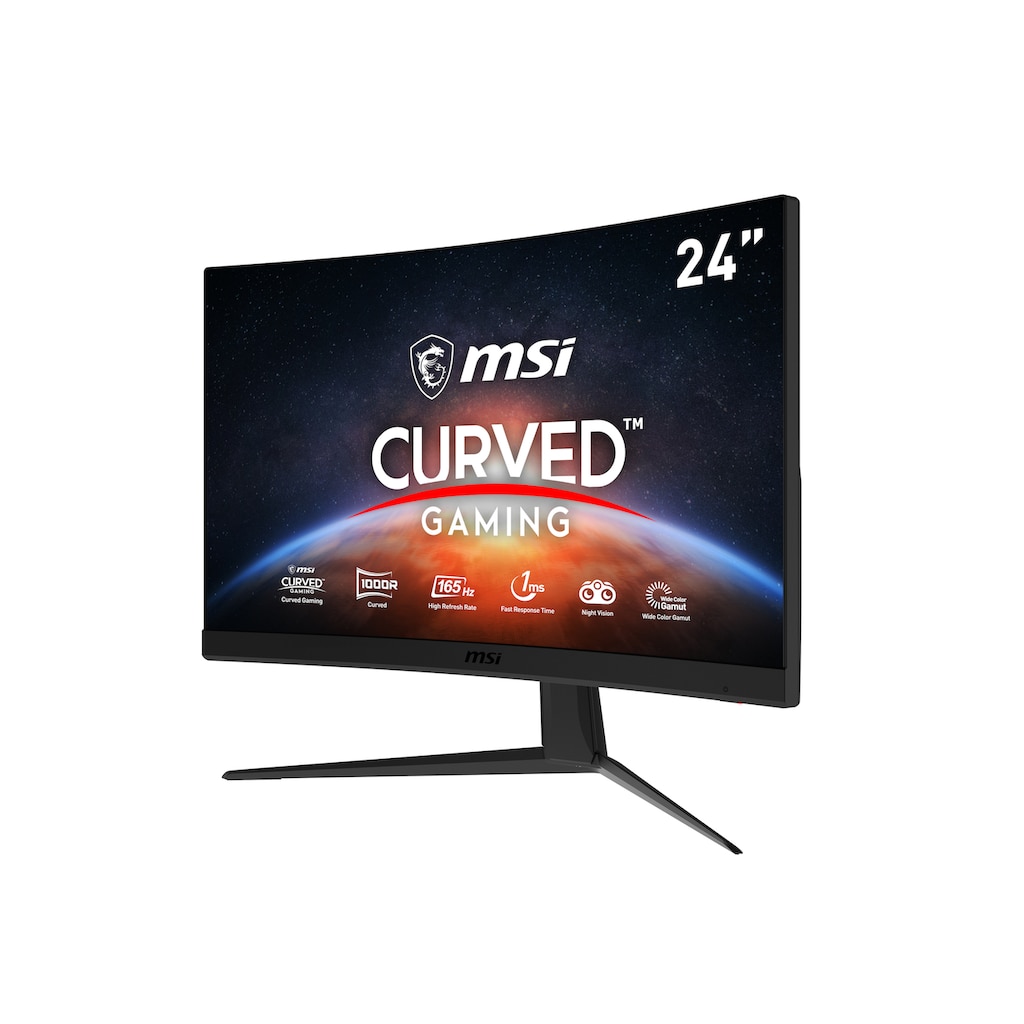 MSI Curved-Gaming-LED-Monitor »MAG ARTYMIS 242C«, 60 cm/23,6 Zoll, 1920 x 1080 px, Retina, 1 ms Reaktionszeit, 165 Hz