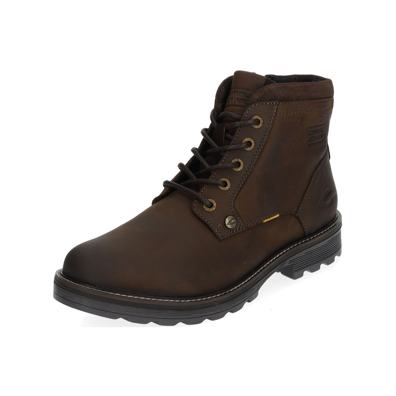 CAMEL ACTIVE Schnürstiefelette »Stiefelette Leder« Cafe 41 41 Verschluss: Schnürung
