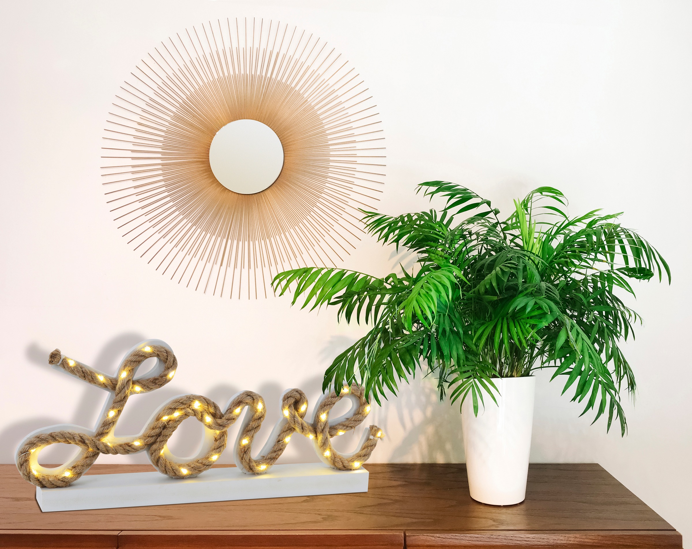 näve Dekolicht »Love«, Leuchtmittel LED-Modul   LED fest integriert, LED De günstig online kaufen