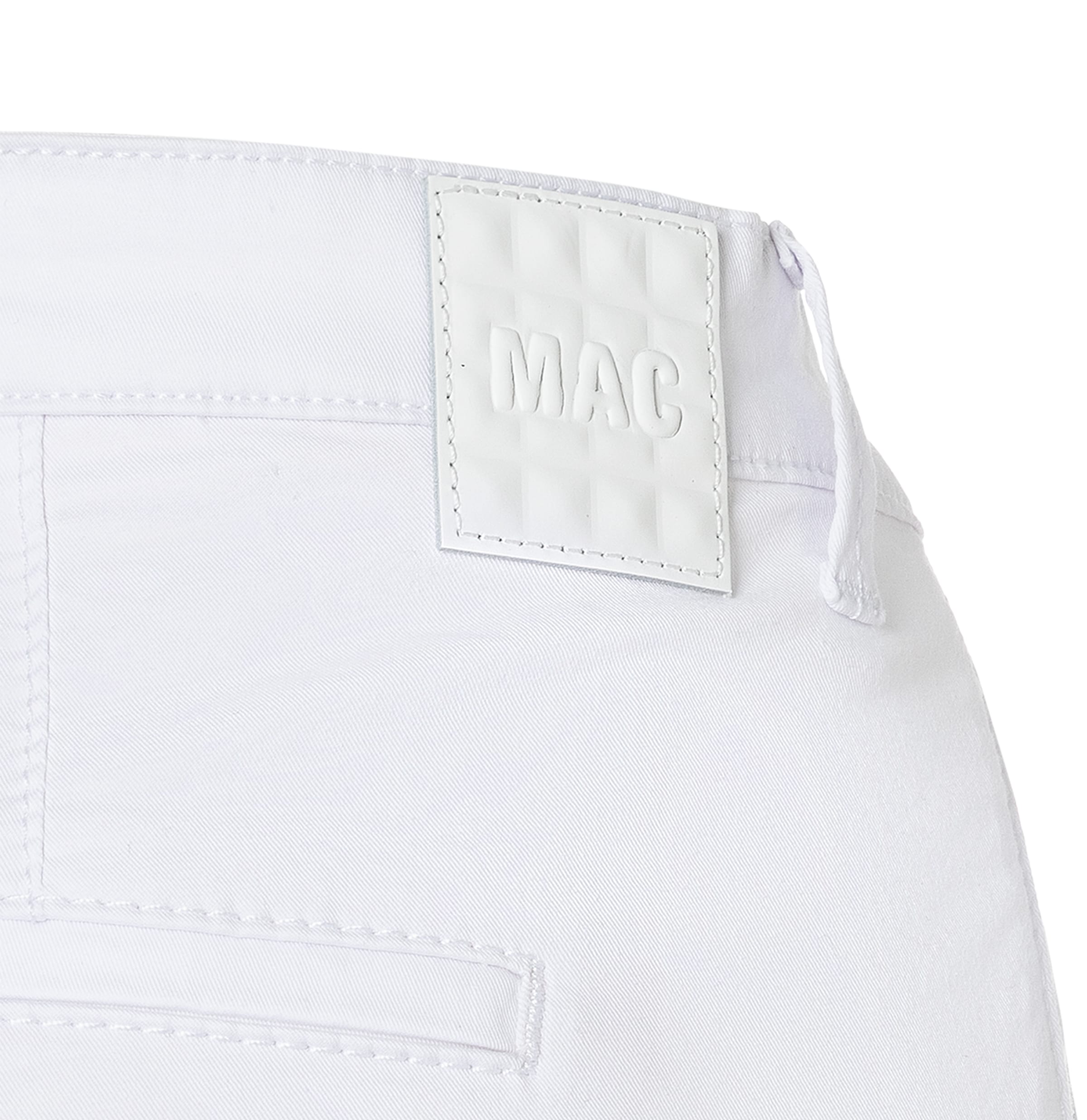 MAC Chinohose »CHINO turn up«, mit dezentem Glanz, elegant und sportiv zugleich