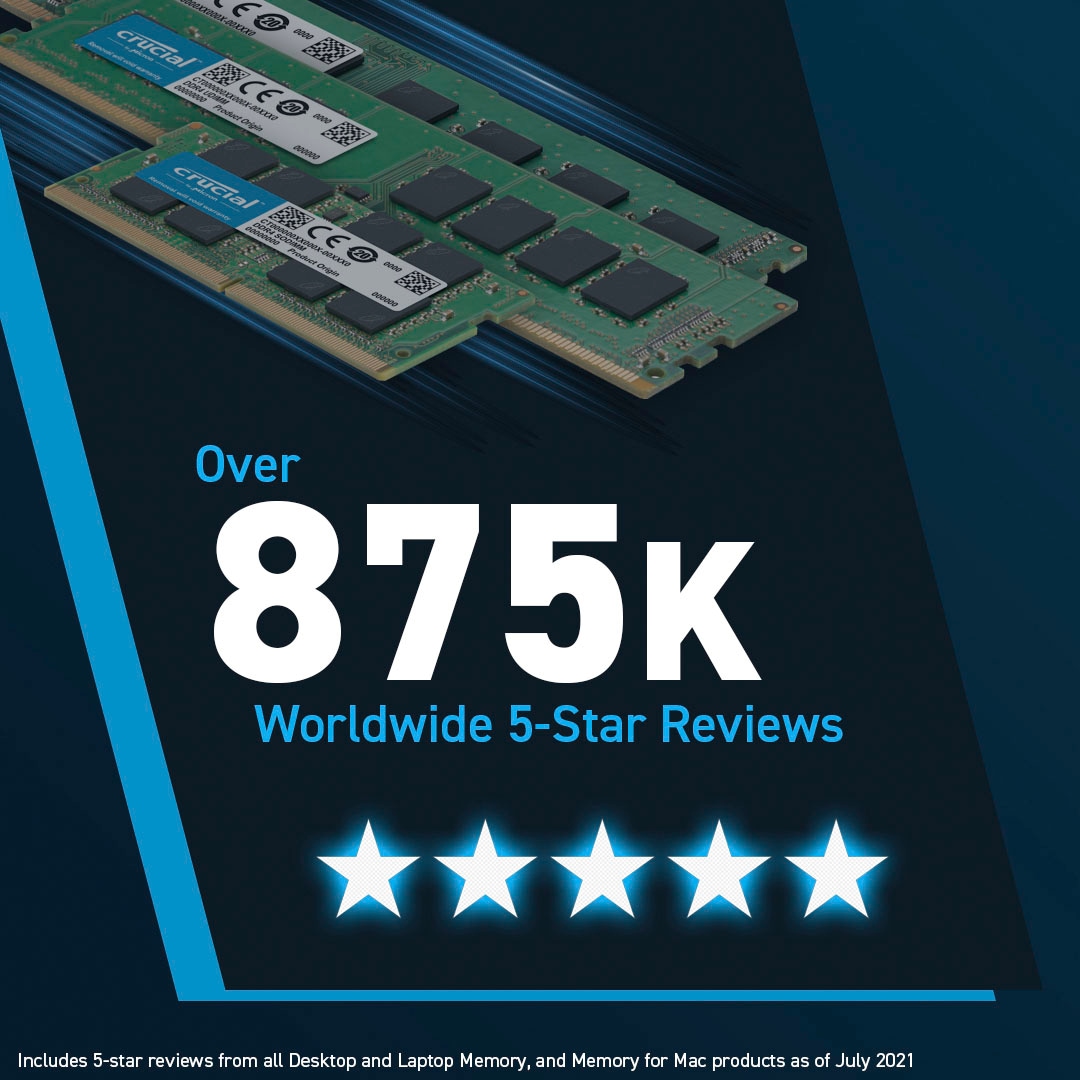 Crucial Arbeitsspeicher »16GB DDR5-4800 UDIMM«