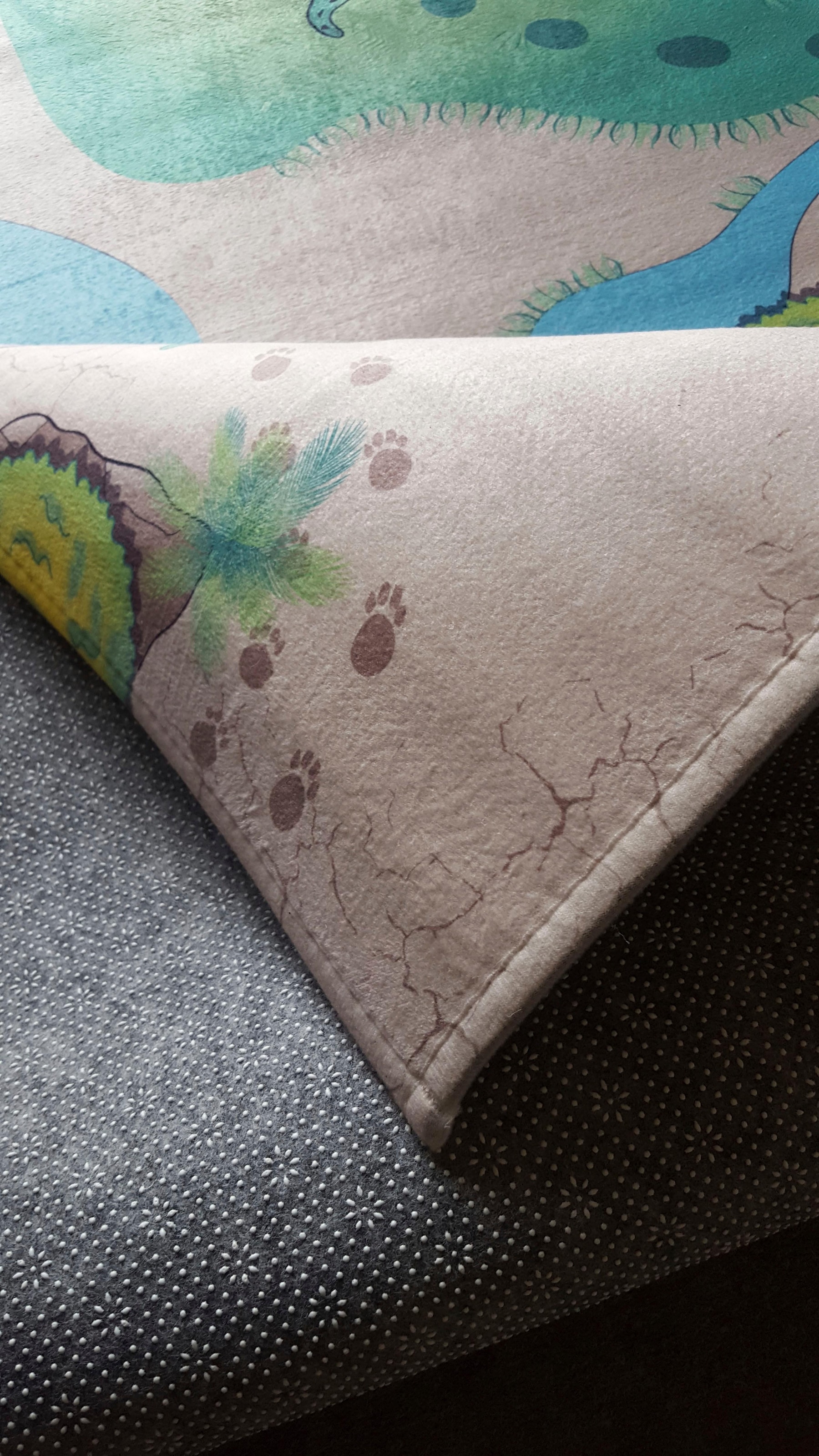 Böing Carpet Kinderteppich »Lovely Kids 408«, rechteckig, 6 mm Höhe, Motiv T-Rex, Kinderzimmer