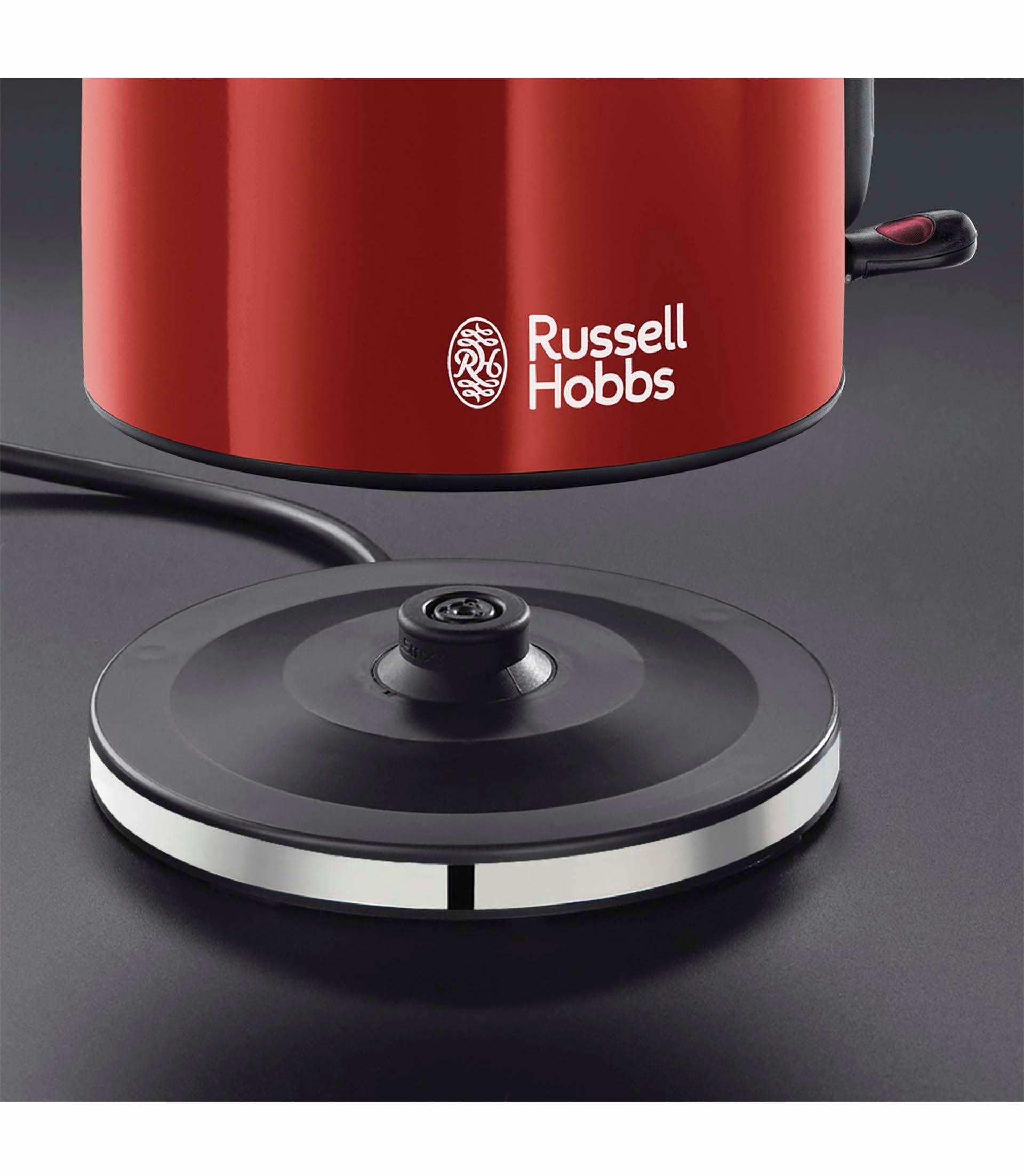 RUSSELL HOBBS Wasserkocher »20412-70 WK Colours Plus+ Flame Red«, 1,7 l, 2400 W