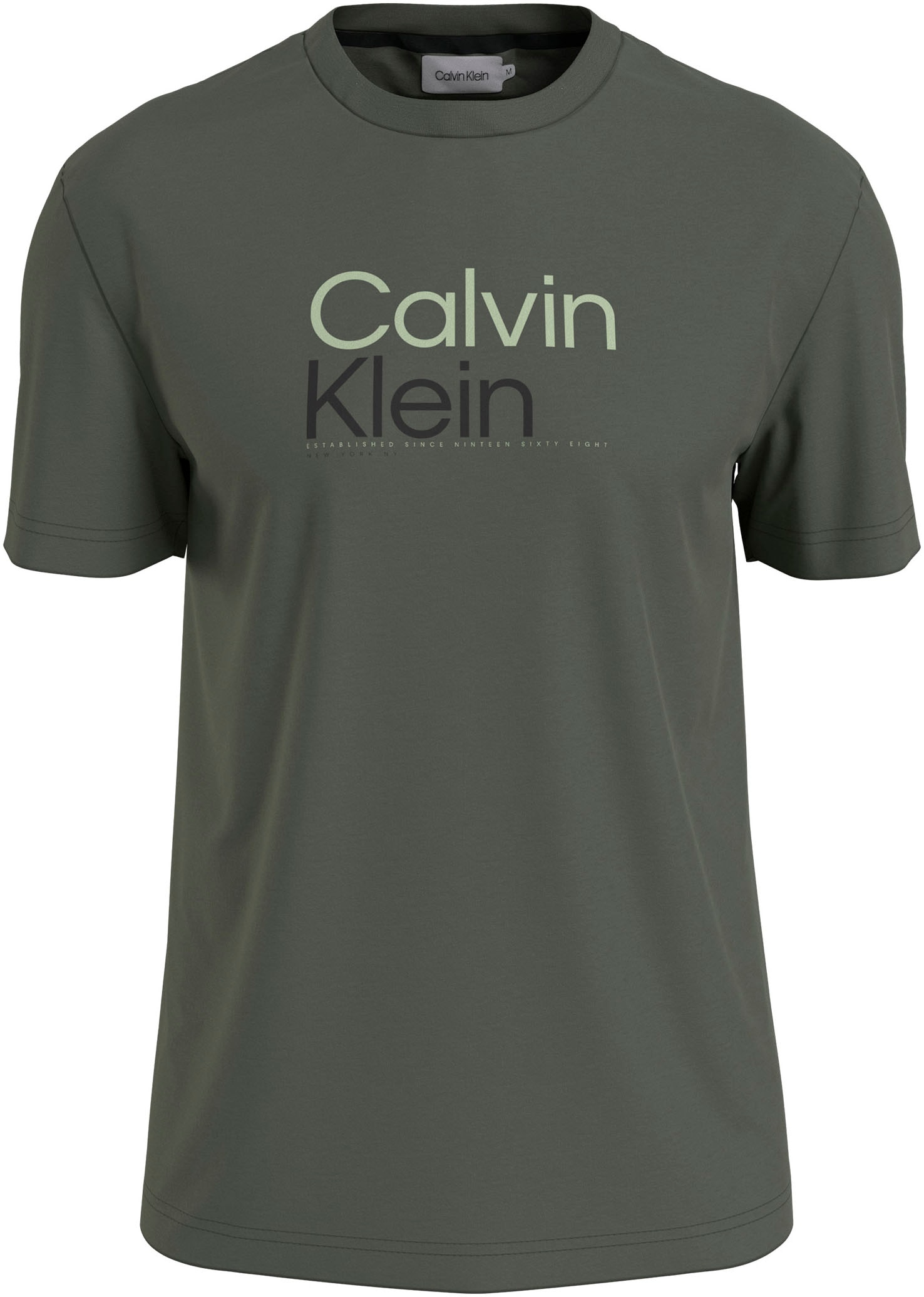 Klein »MULTI COLOR kaufen T-SHIRT«, Calvin LOGO Markenlabel T-Shirt mit