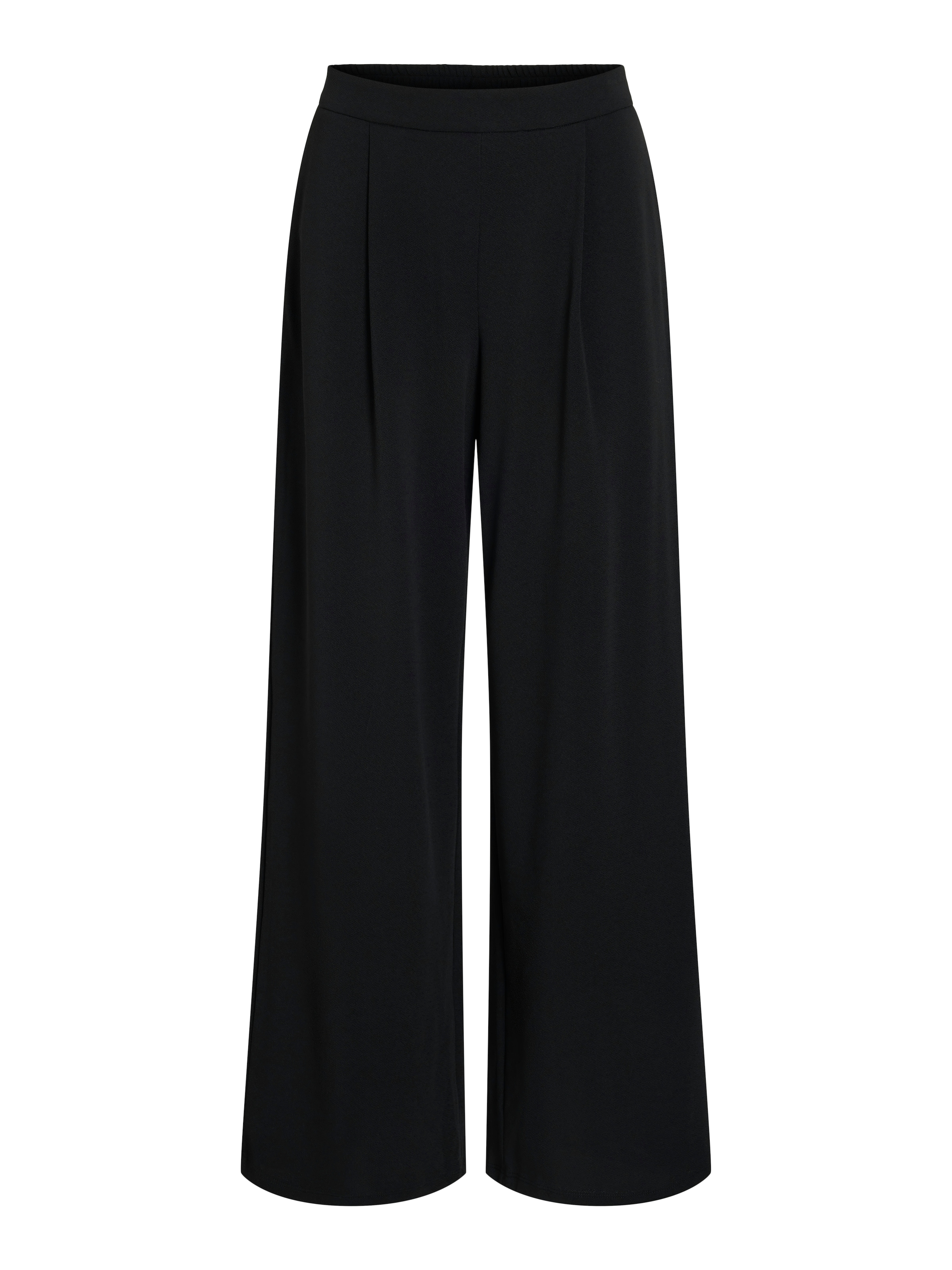 Vila Schlupfhose »VIBENNE HW WIDE PLEAT JRS PANTS - NOOS«  Materialmix