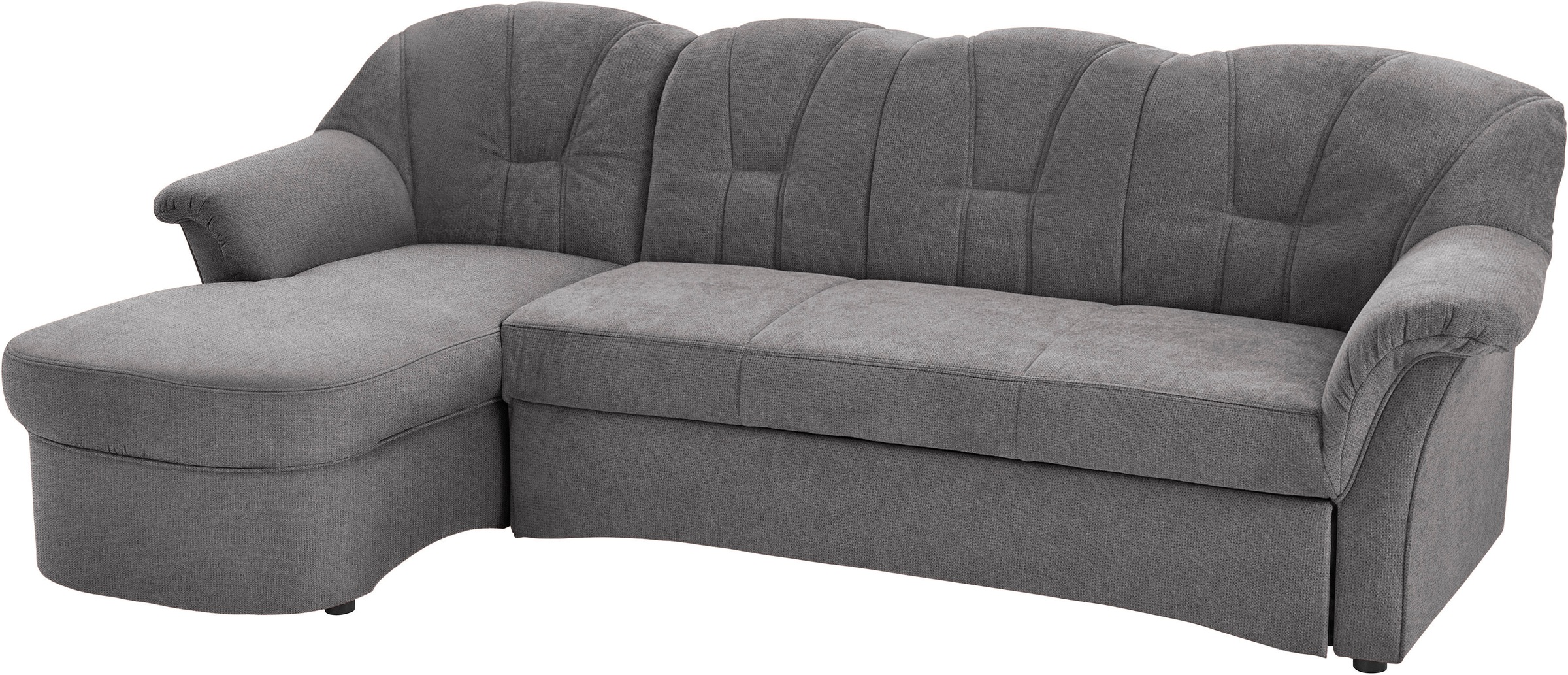 DOMO collection Ecksofa Papenburg L-Form, in großer Farbvielfalt, wahlweise mit Bettfunktion