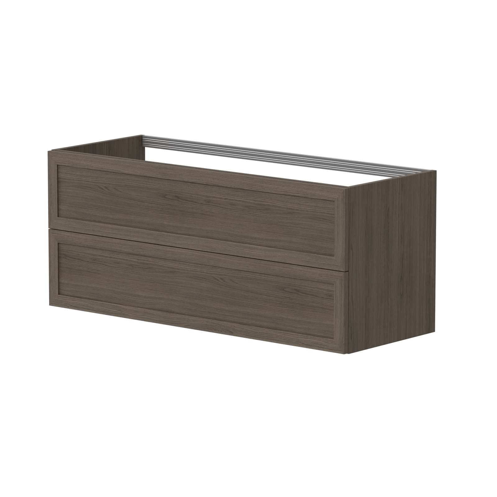 welltime Waschtisch »Rustic«, mit Soft-Close-Funktion, Breite 121,5 cm, Eichenfurnier