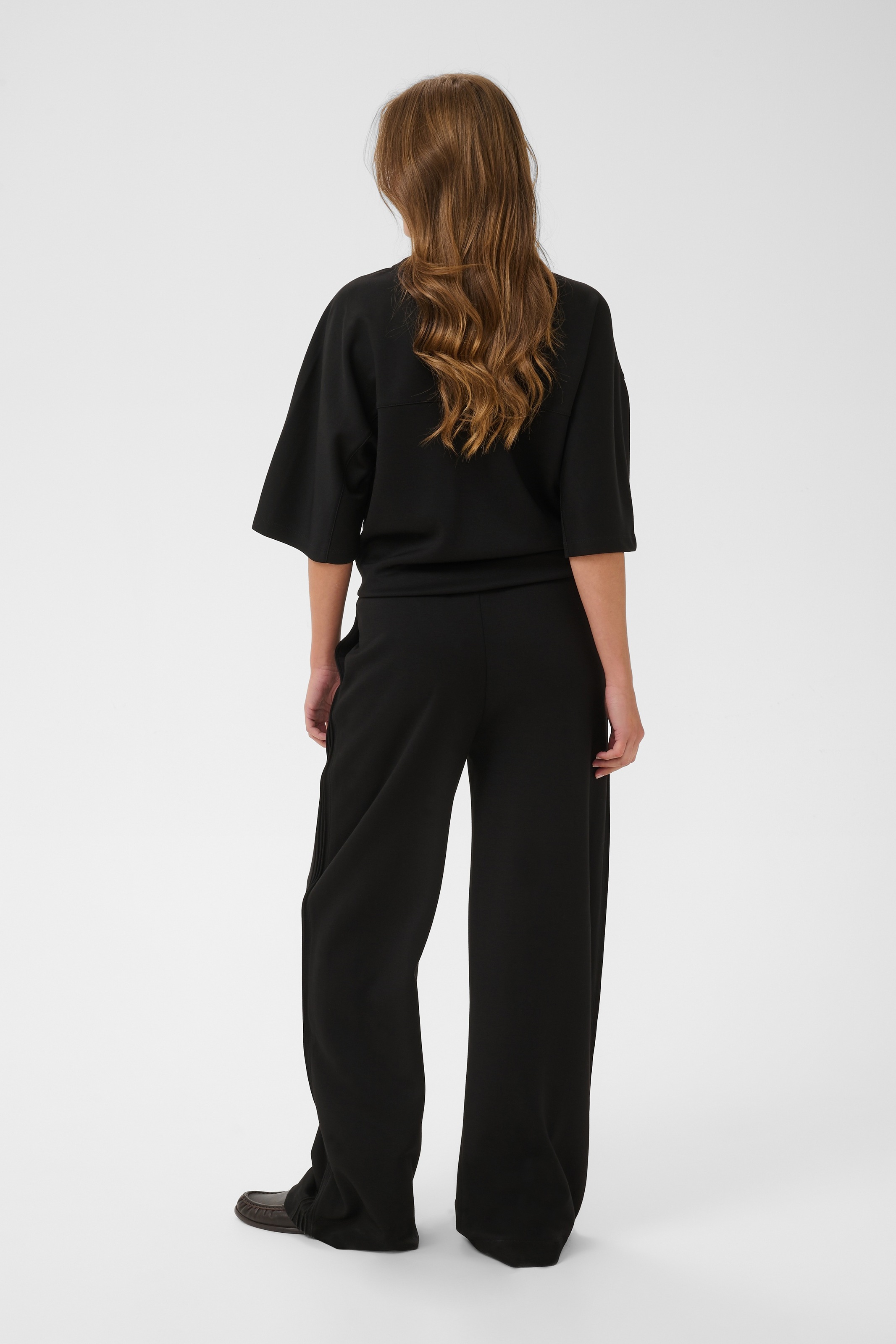 Saint Tropez Loungehose »TheoSZ Pant«  Materialmix, Loose fit