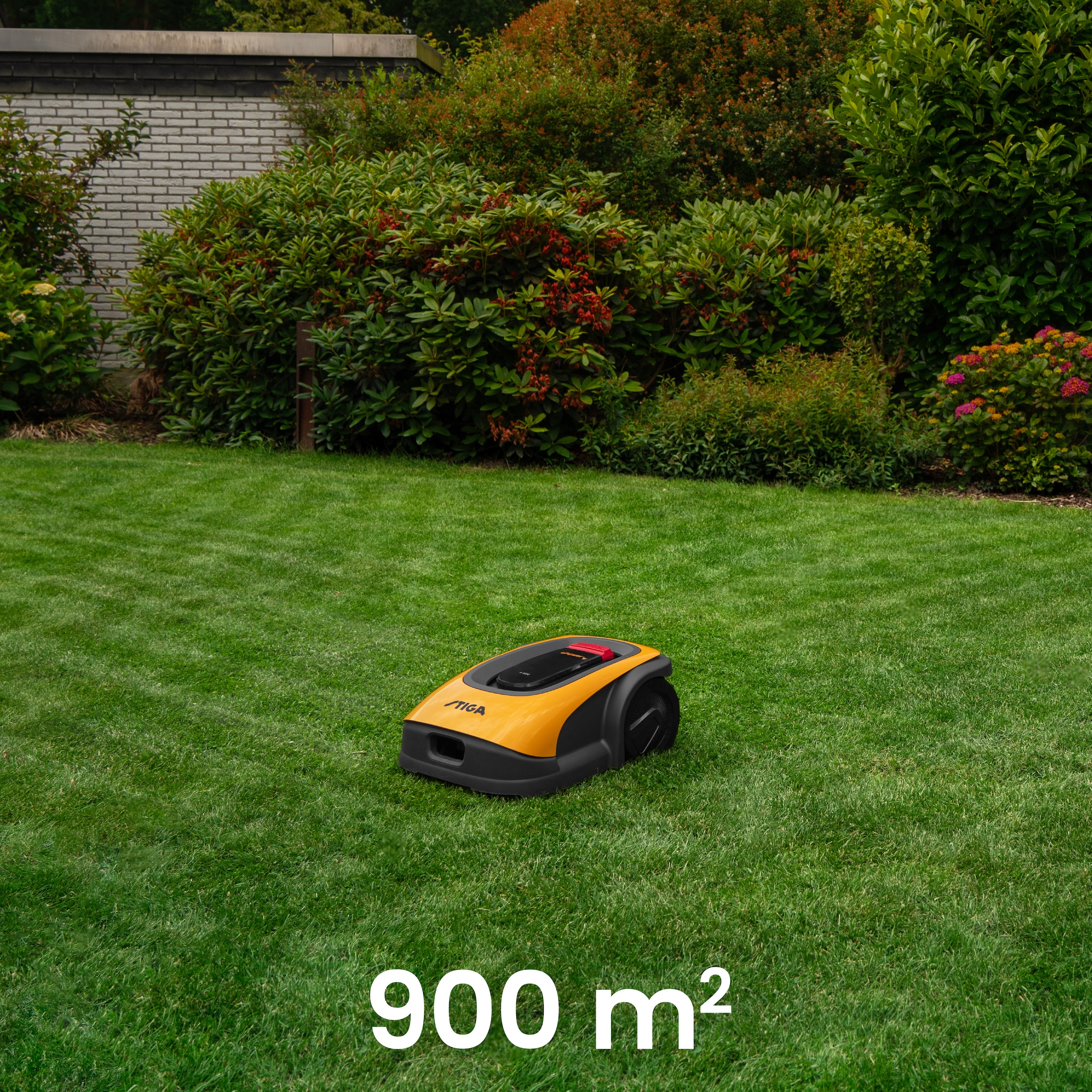 STIGA GARDEN Rasenmähroboter »A 750«, kabellos, für Rasenflächen bis 900 m², kostenlose Konnektivität
