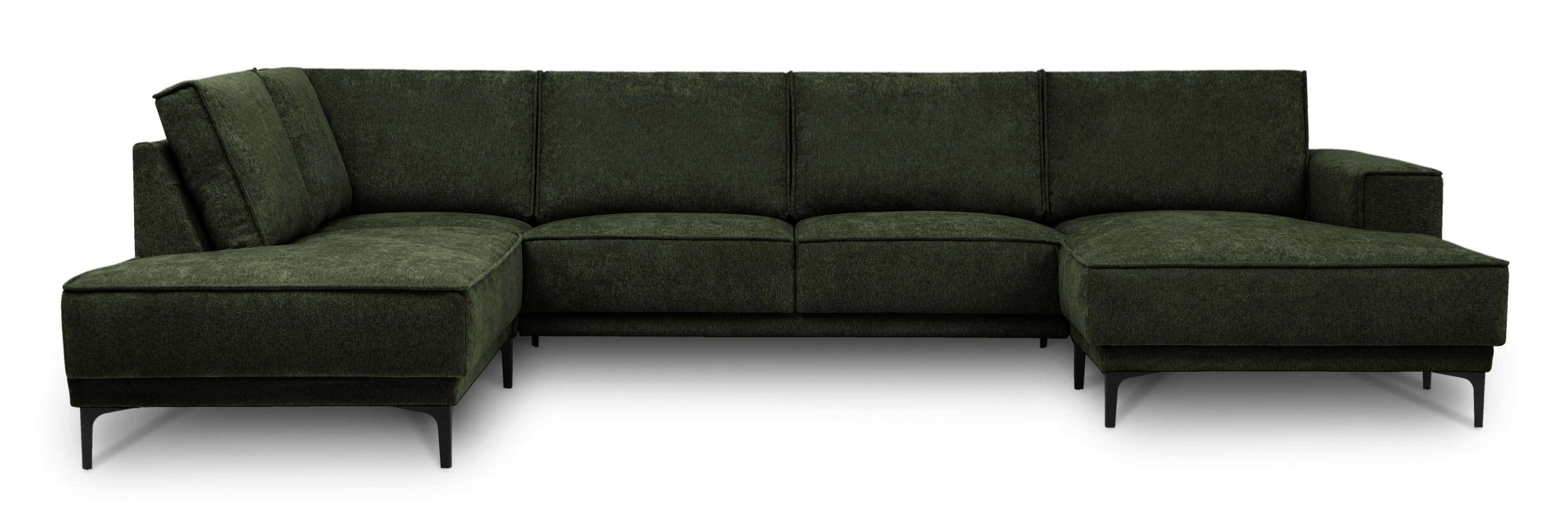OTTO home Wohnlandschaft »XXL Sofa Oland, Struktur, Flachgewebe, Luxus-Micr günstig online kaufen