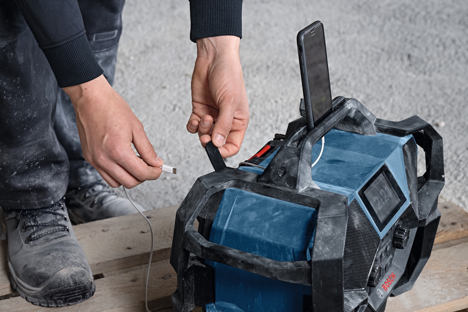 Bosch Professional Baustellenradio »»GPB 18VH-6 SRC««