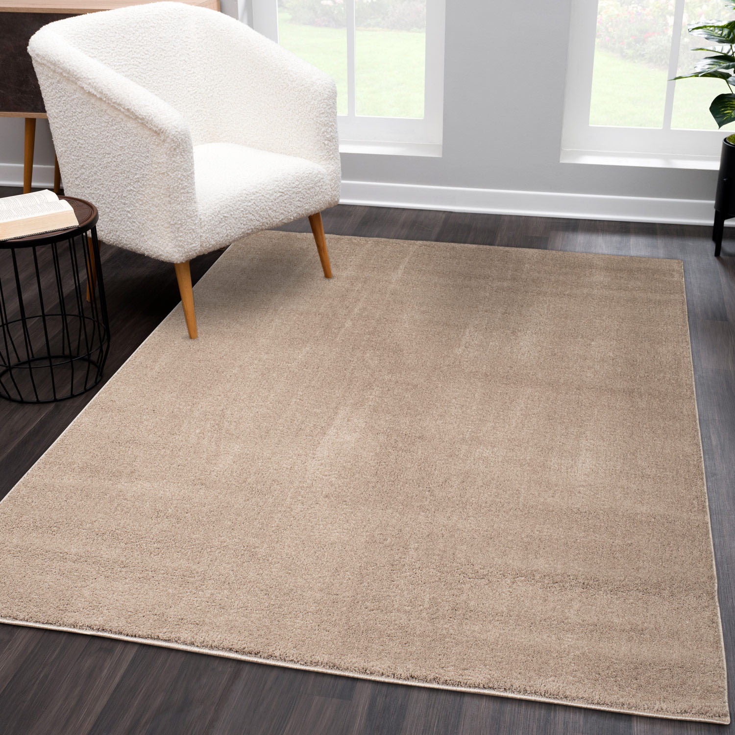 Carpet City Teppich »Softshine 2236«, rechteckig, 14 mm Höhe, Hochflor, bes günstig online kaufen